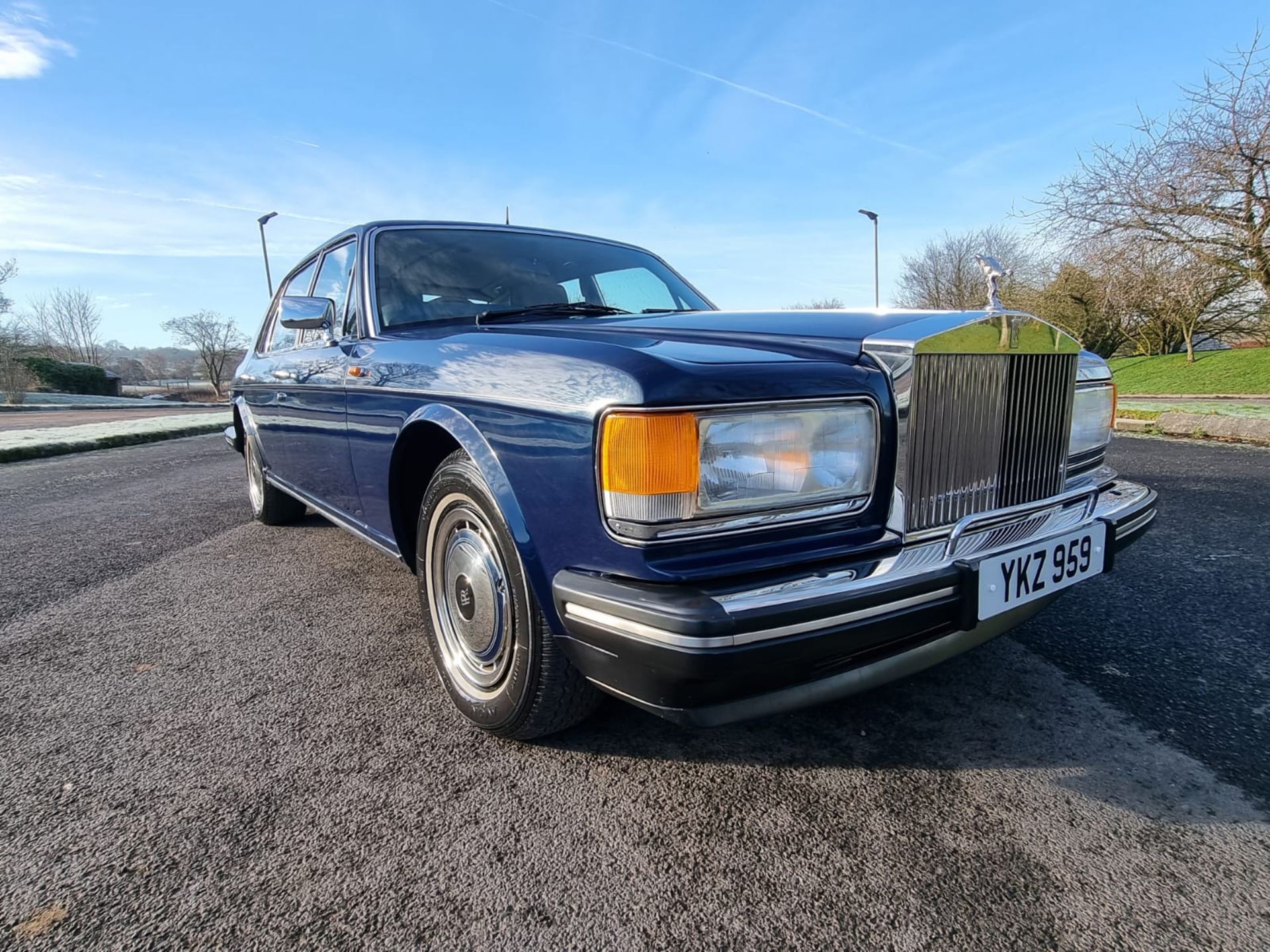 1991 ROLLS ROYCE SILVER SPUR II AUTO BLUE SALOON *NO VAT* - Image 3 of 20