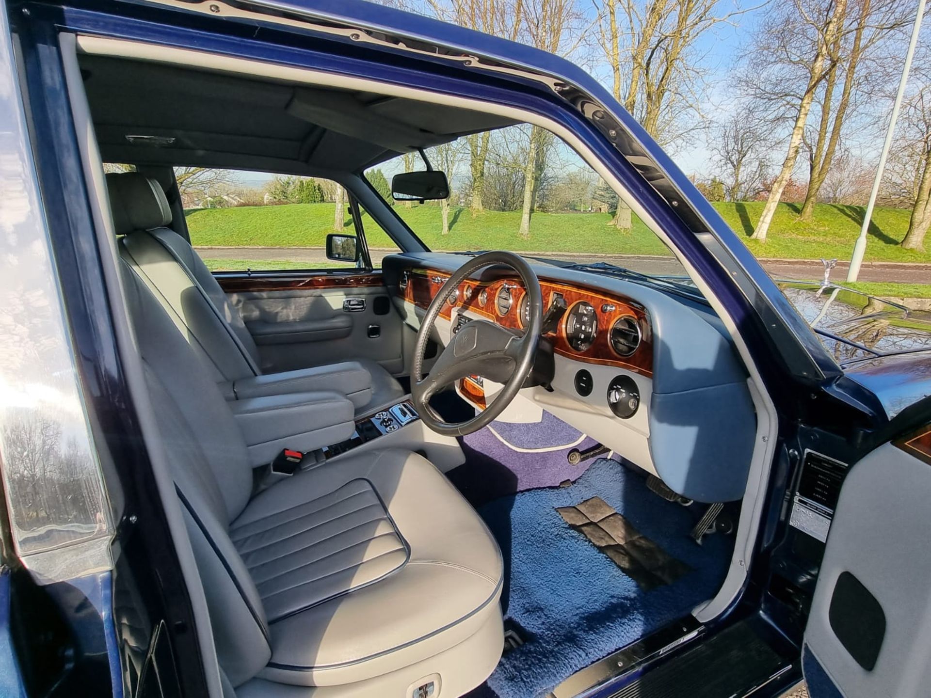 1991 ROLLS ROYCE SILVER SPUR II AUTO BLUE SALOON *NO VAT* - Image 7 of 20