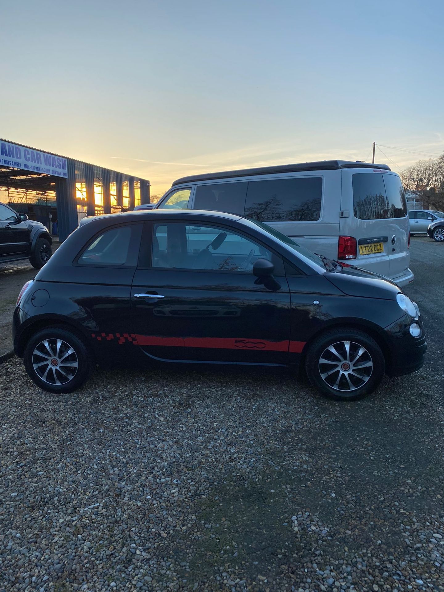 2009 FIAT 500 POP BLACK HATCHBACK *NO VAT*