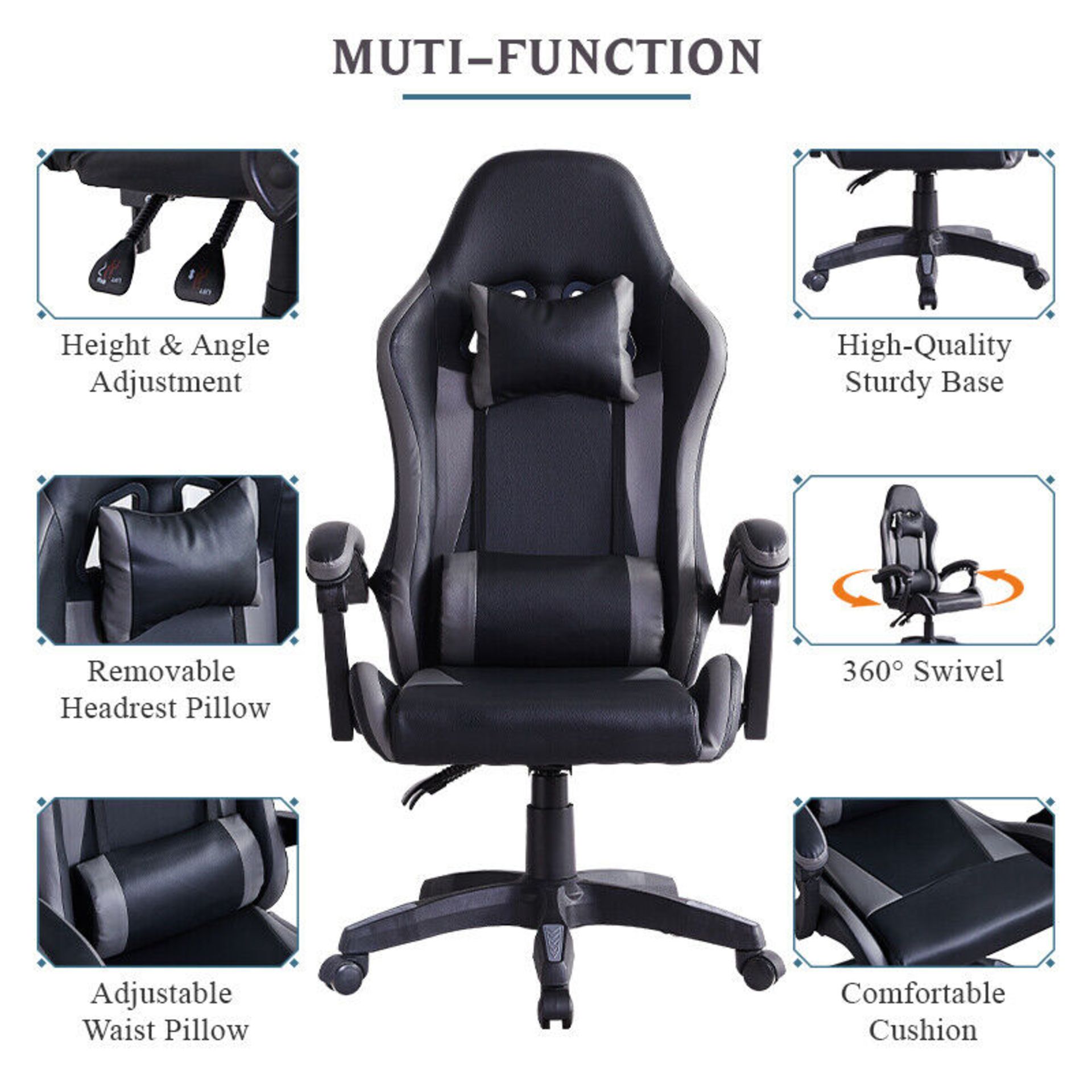 100 x Brand New Gaming Chairs *NO VAT* - Image 9 of 9