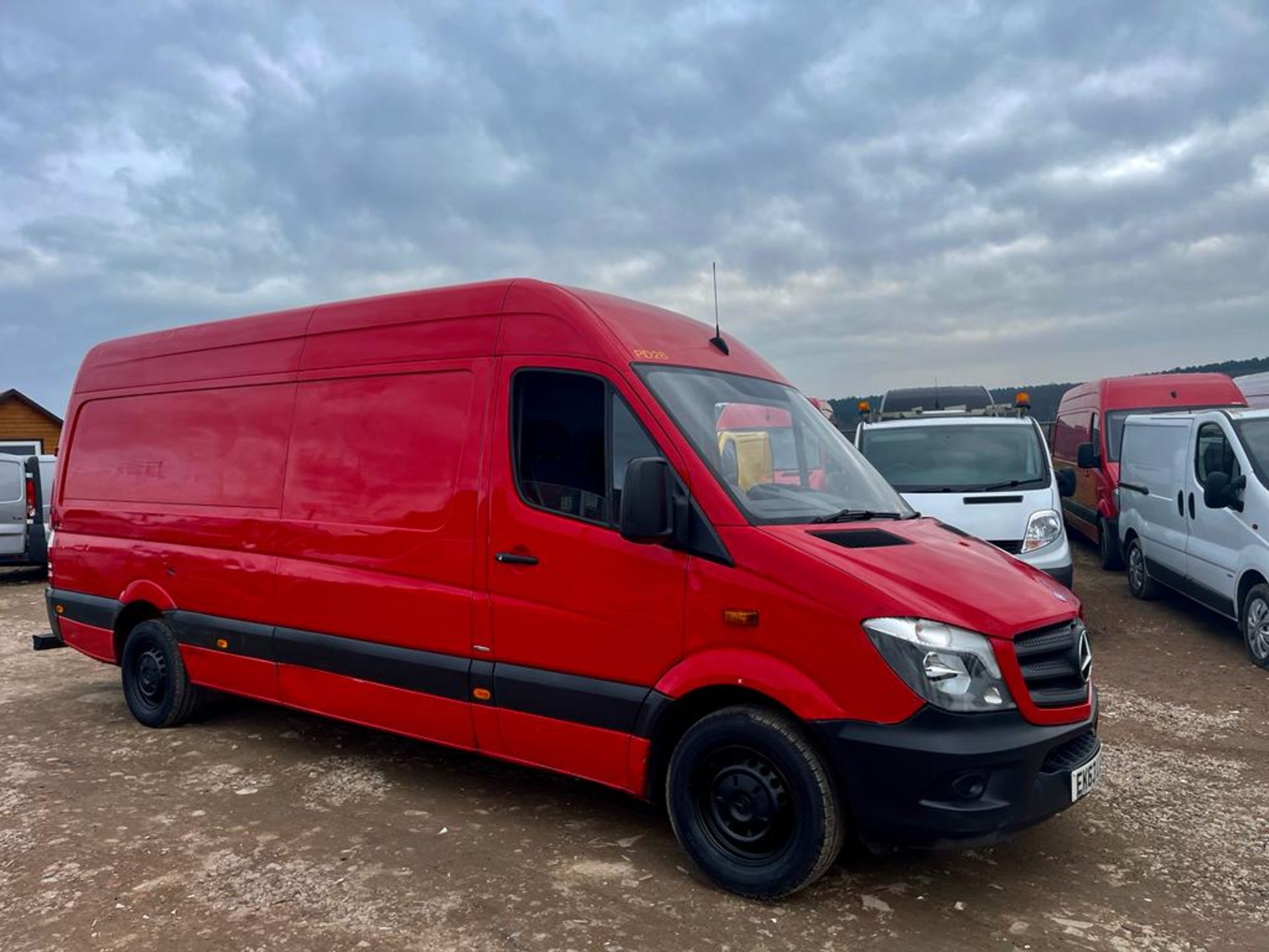 2013 MERCEDES-BENZ SPRINTER 310 CDI RED PANEL VAN *NO VAT* - Image 7 of 12