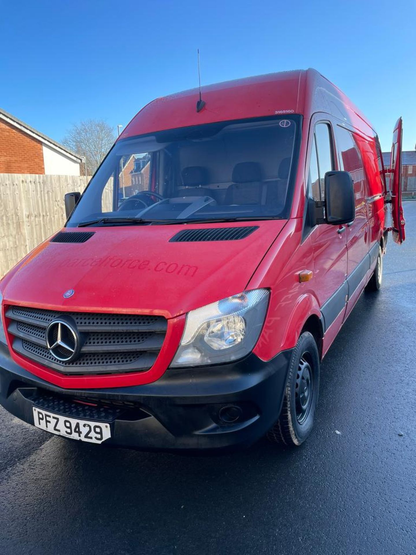 2013 MERCEDES-BENZ SPRINTER 310 CDI RED PANEL VAN *NO VAT* - Image 3 of 16