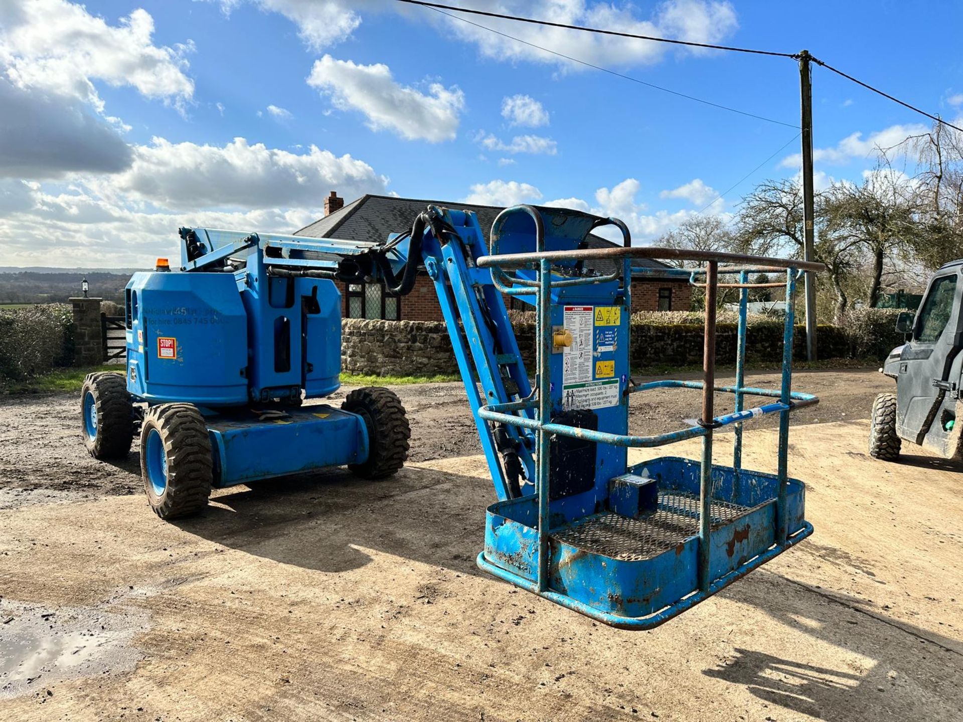 2007 Genie Z34/22 4WD Diesel Rough Terrain Boom Lift *PLUS VAT*