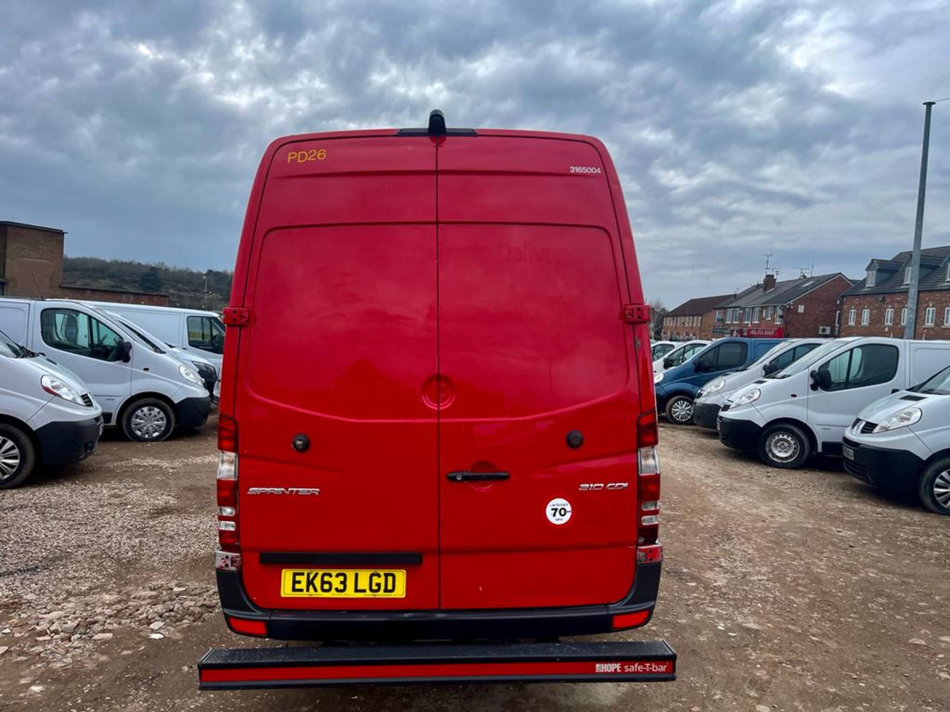 2013 MERCEDES-BENZ SPRINTER 310 CDI RED PANEL VAN *NO VAT* - Image 6 of 12