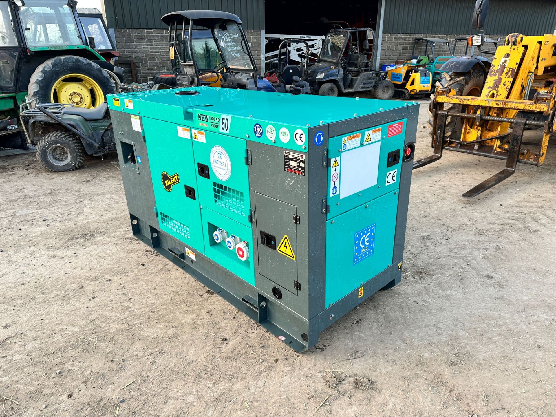 New/Unused 50KvA Diesel Sound Proof Generator *PLUS VAT* - Image 5 of 15