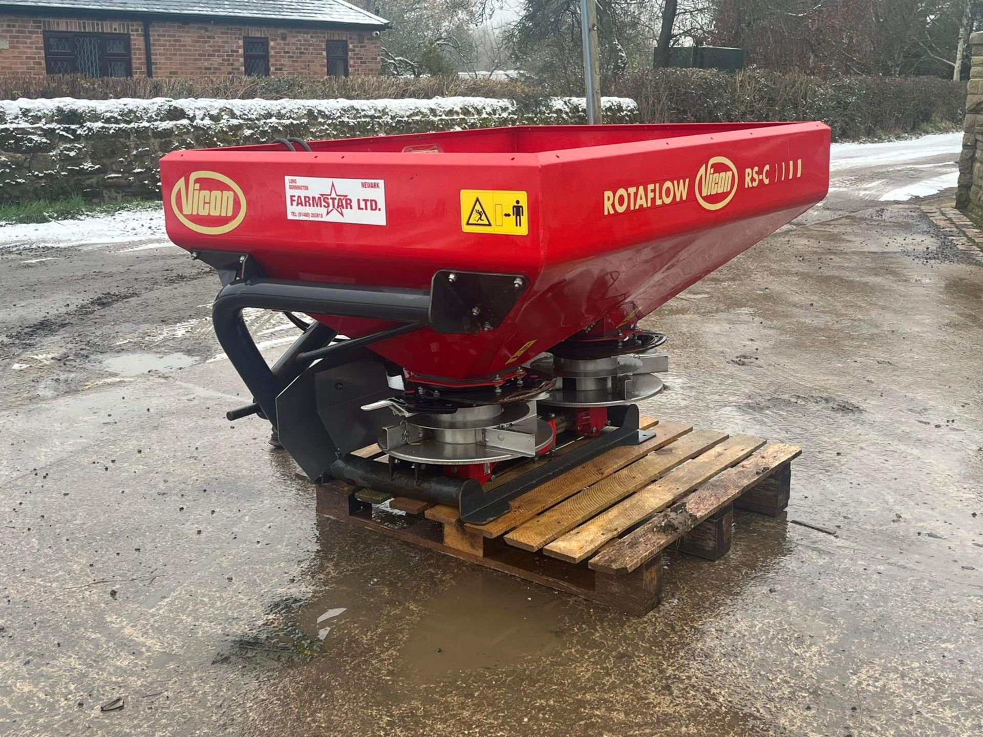 KVERNELAND/VICON ROTAFLOW RS-C FERTILISER SPREADER/SALT SPREADER *PLUS VAT*