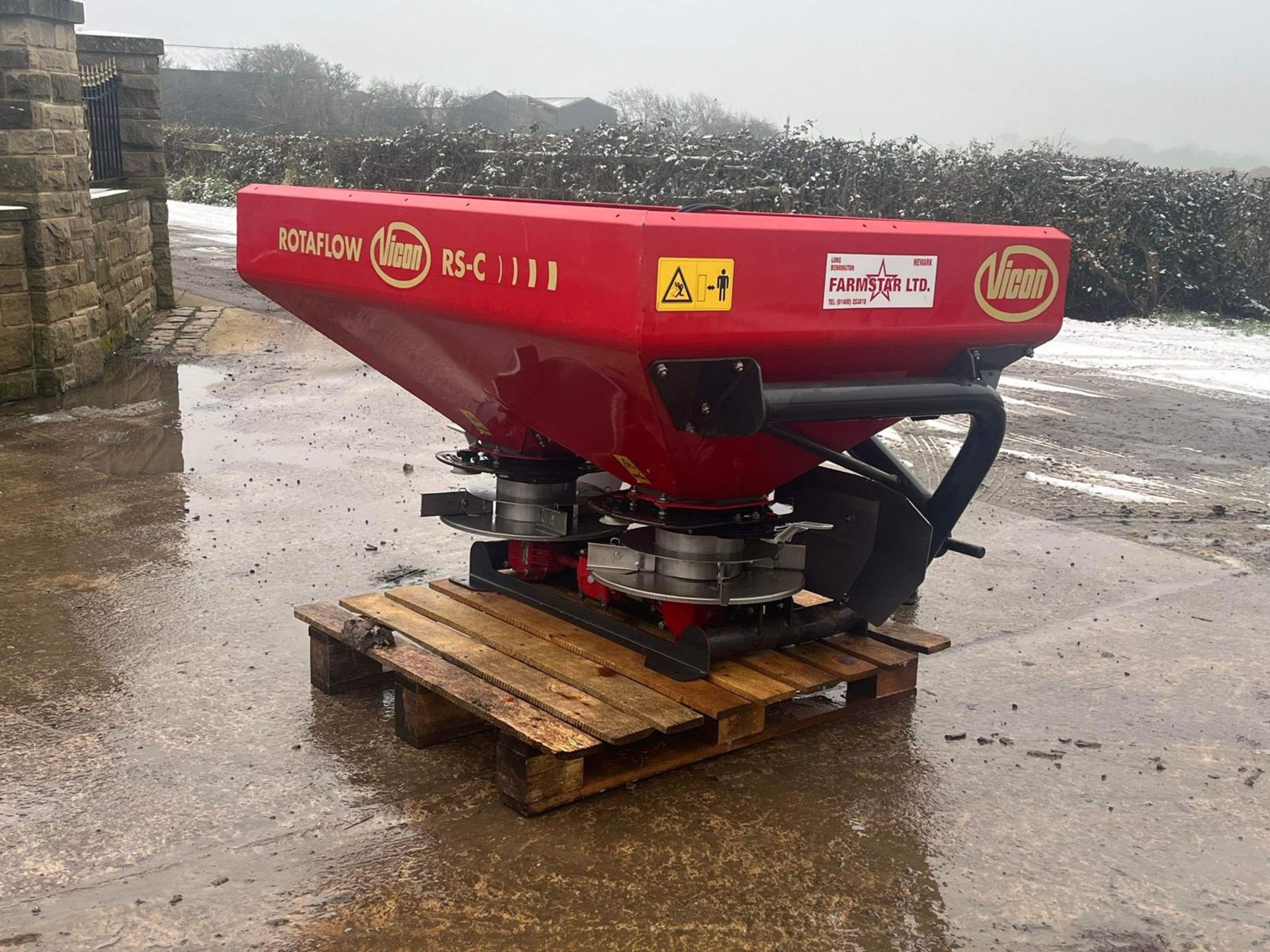 KVERNELAND/VICON ROTAFLOW RS-C FERTILISER SPREADER/SALT SPREADER *PLUS VAT* - Image 6 of 15