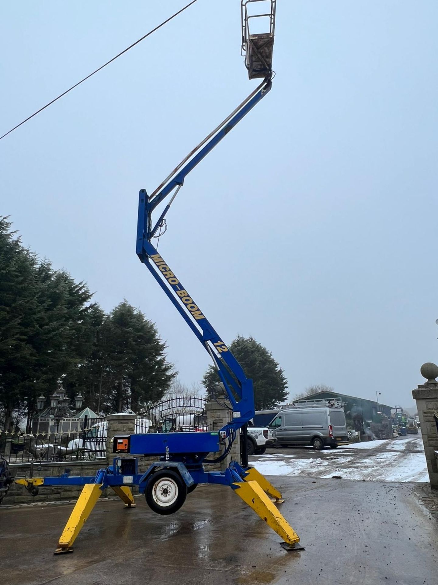 MICRO BOOM 12 BOOM LIFT TOW BEHIND *PLUS VAT* - Image 11 of 11