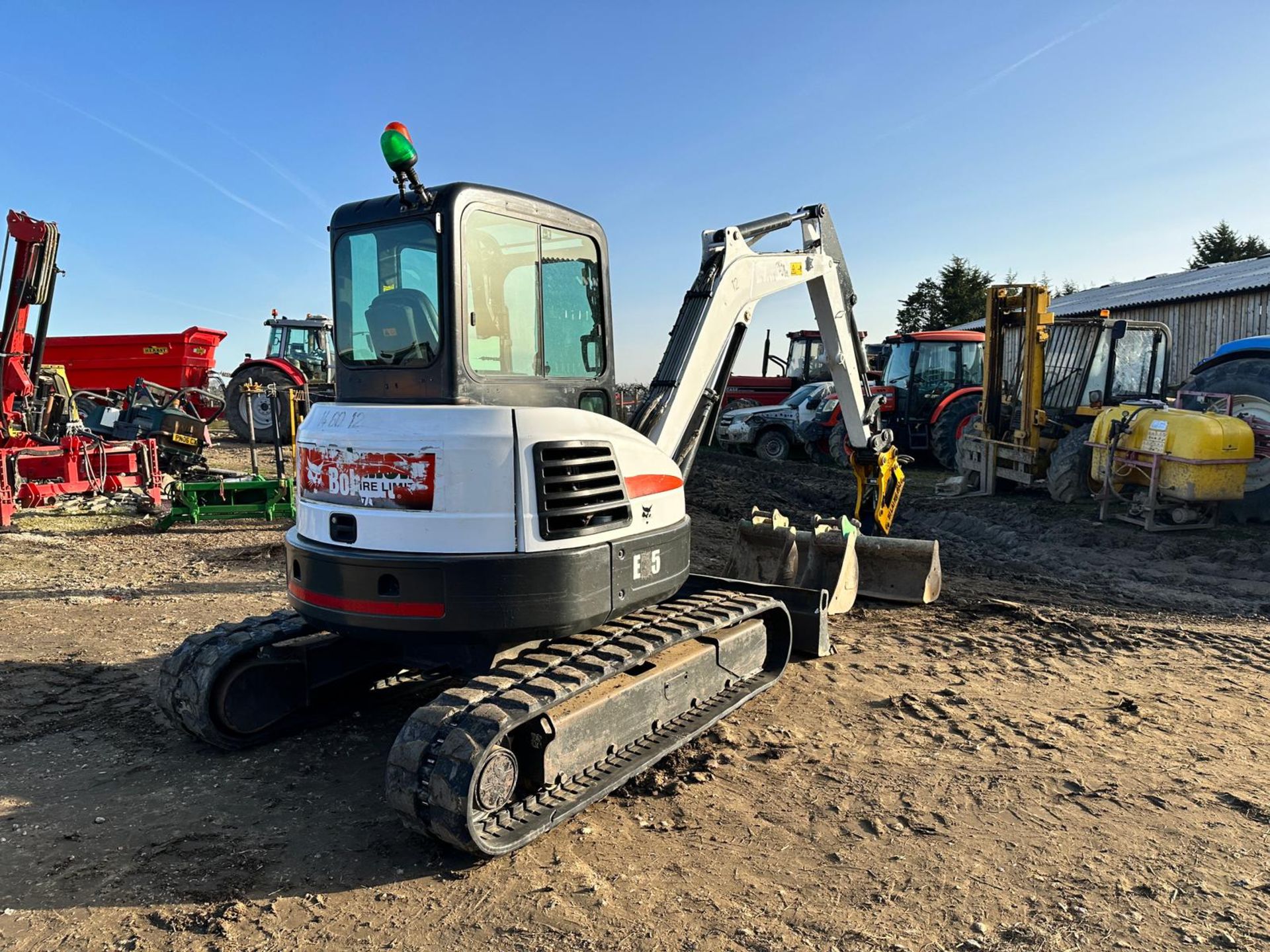 2013 Bobcat E45 4.5 Ton Excavator With Biliakie 680 Rock Breaker *PLUS VAT* - Image 4 of 24