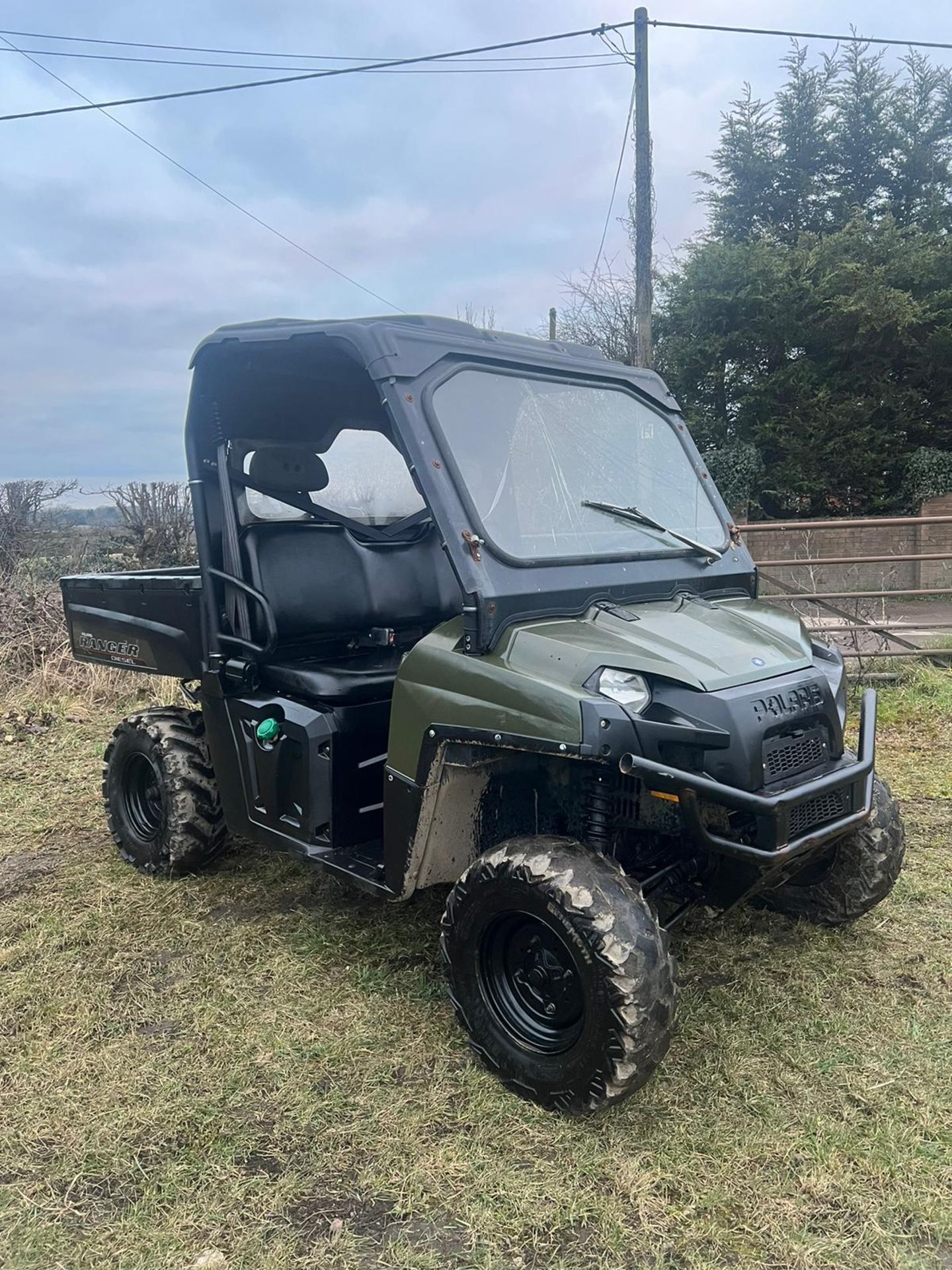 POLARIS RANGER 900 DIESEL ROAD REGISTERED *PLUS VAT* - Image 5 of 11