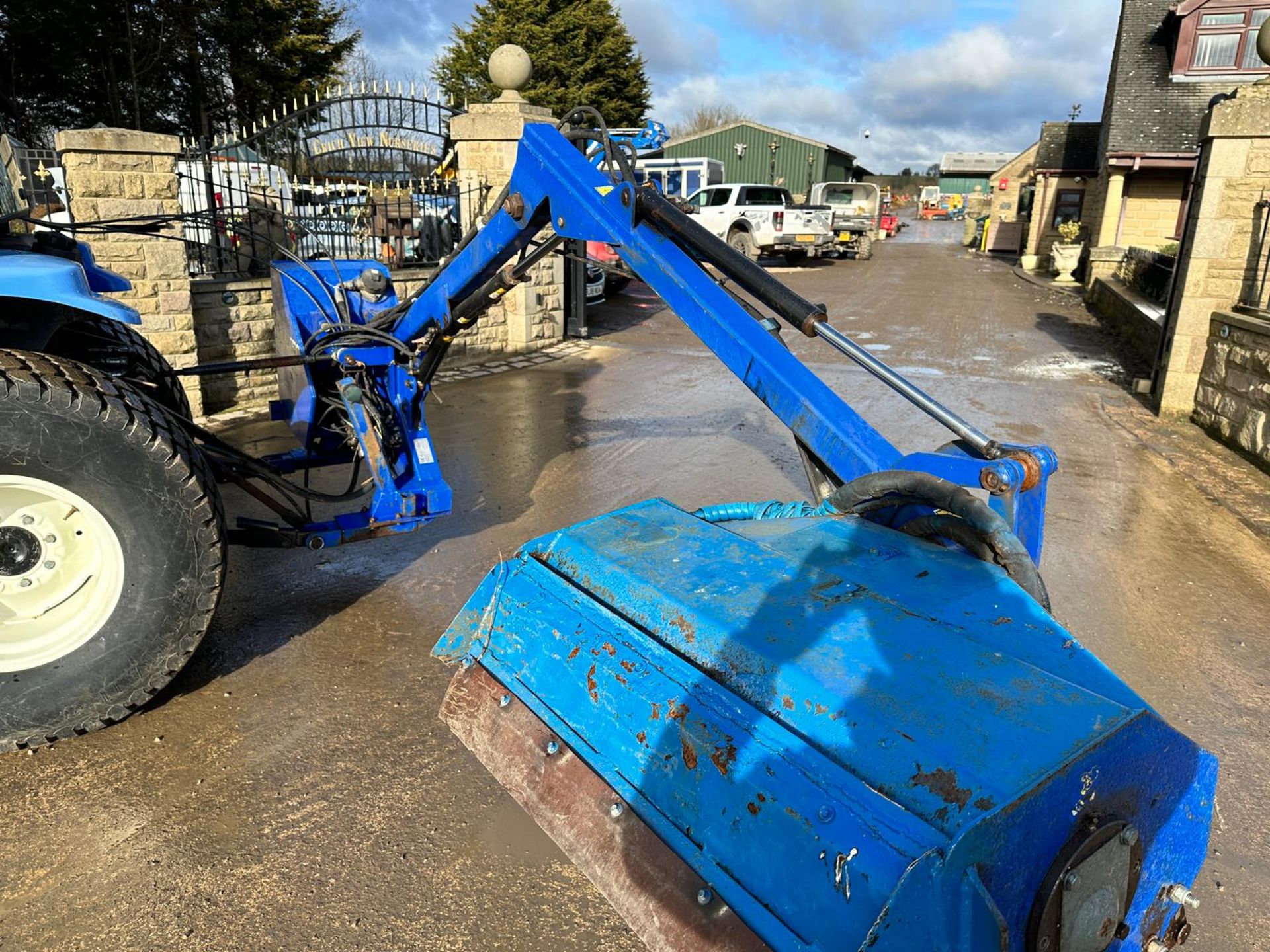 60 Reg. New Holland Boomer 3050 50HP 4WD Compact Tractor With Ryetec SL320H Hedge Cutter *PLUS VAT* - Image 17 of 28