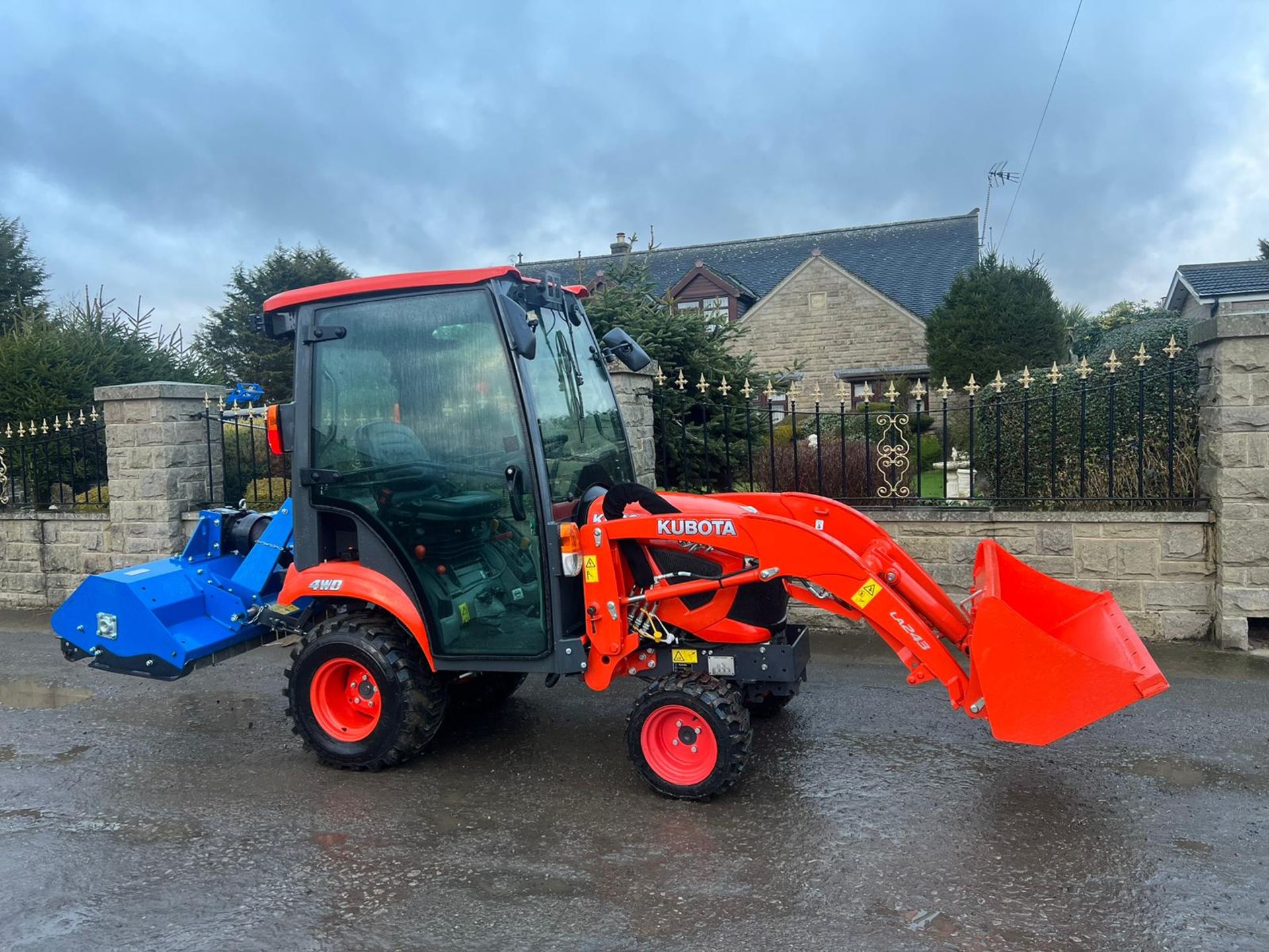 Ex Demo like New Kubota BX231 23HP 4WD Compact Tractor *PLUS VAT*