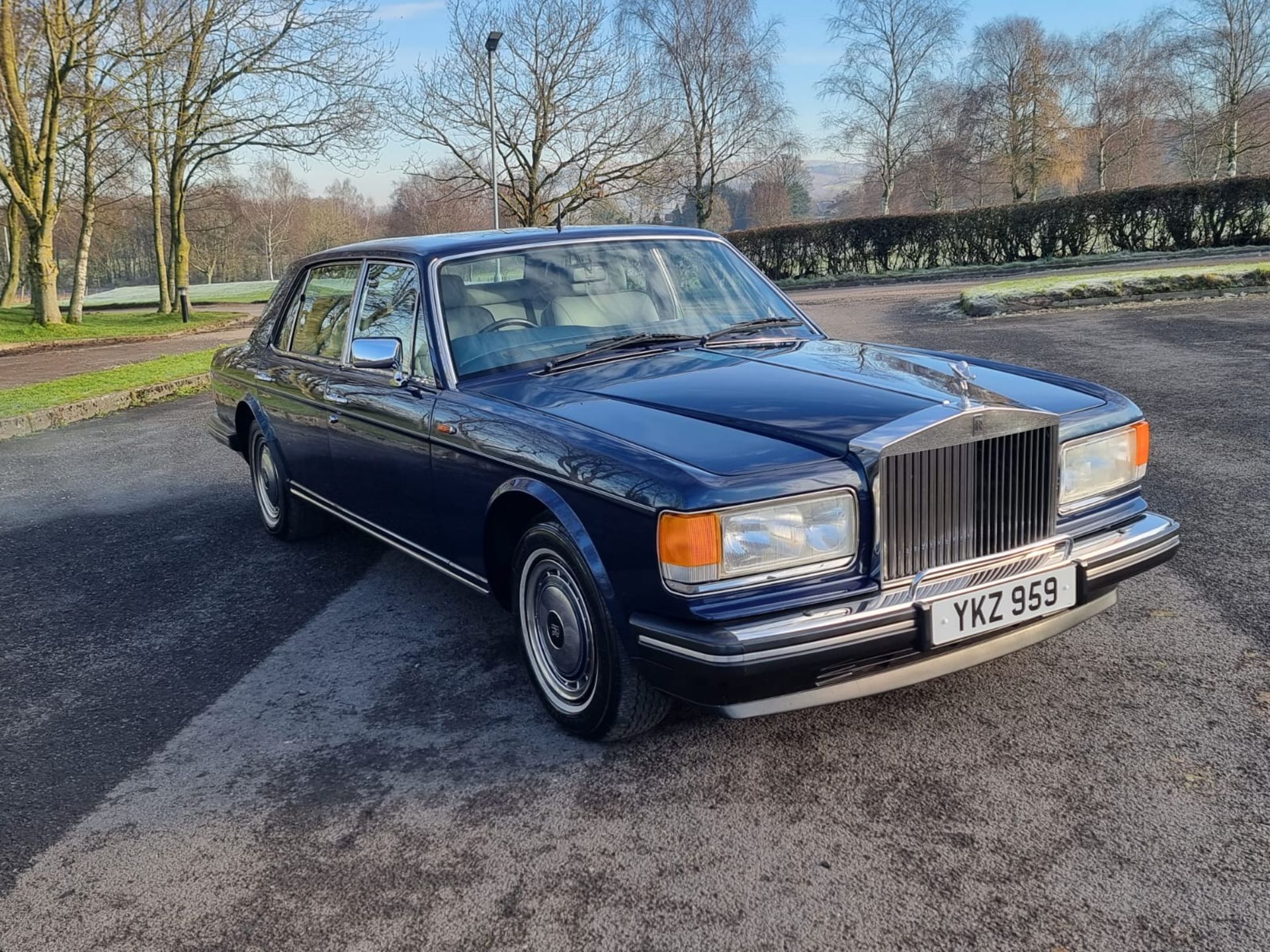 1991 ROLLS ROYCE SILVER SPUR II AUTO BLUE SALOON *NO VAT* - Image 3 of 27