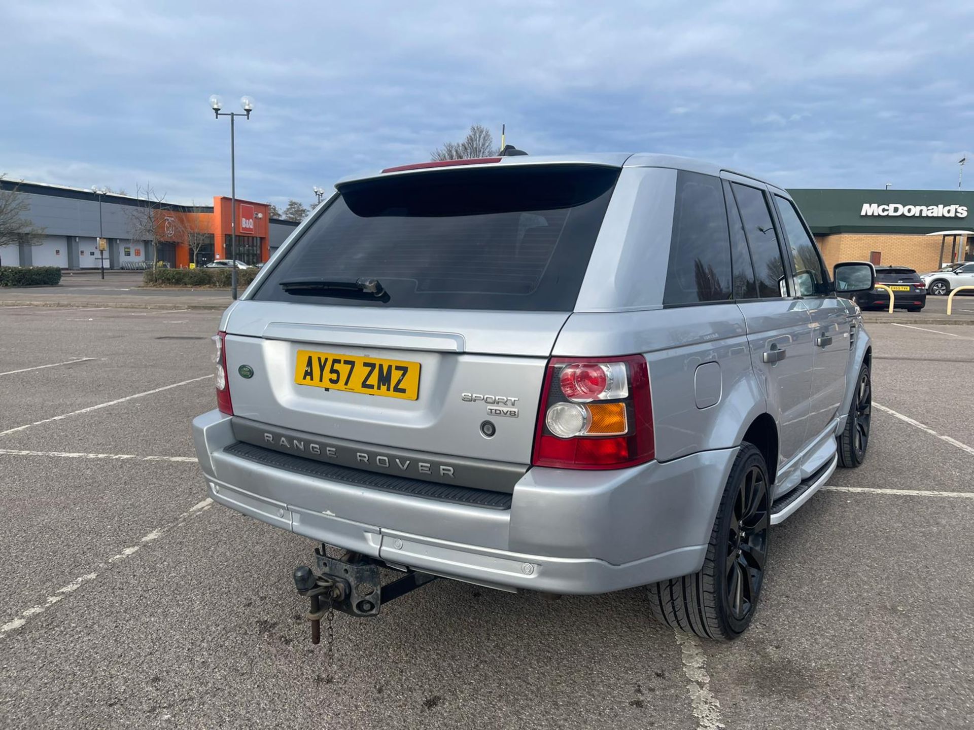 2007 LAND ROVER RANGE ROVER SP HSE TDV8 A SILVER SUV ESTATE *NO VAT* - Image 3 of 7