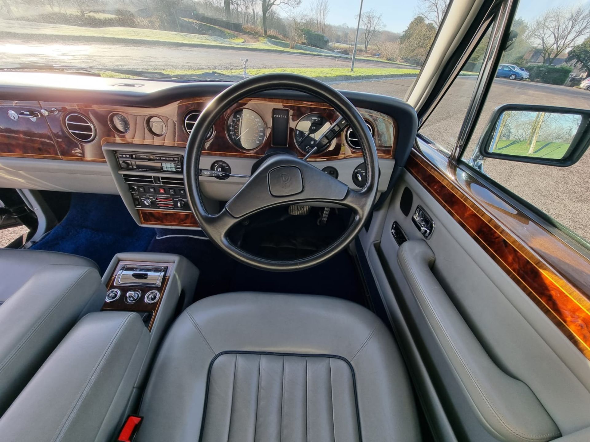 1991 ROLLS ROYCE SILVER SPUR II AUTO BLUE SALOON *NO VAT* - Image 9 of 27