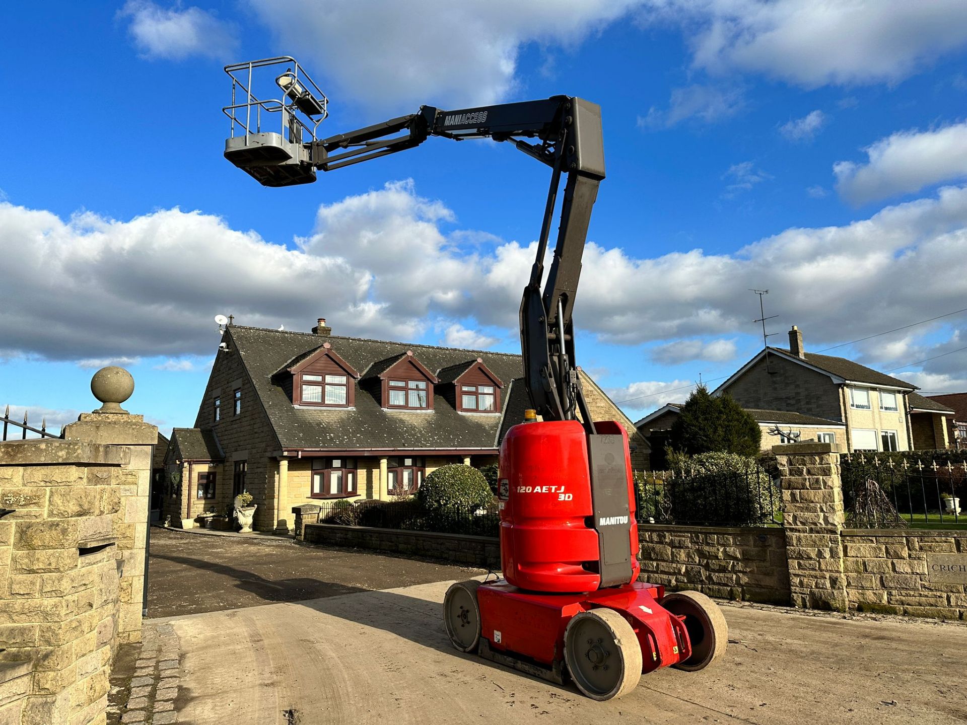 Manitou 120 AETJ 3D Electric Boom Lift *PLUS VAT* - Image 8 of 11