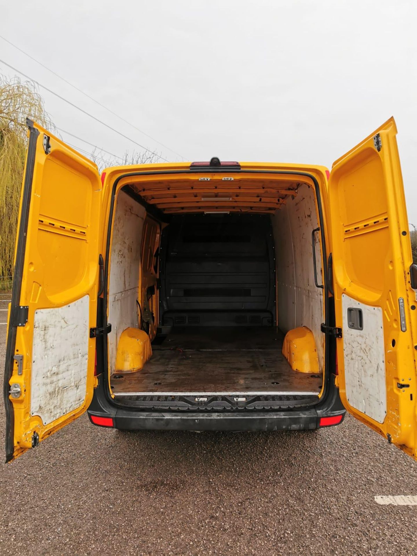 2017/67 REG MERCEDES-BENZ SPRINTER 314 CDI YELLOW DIESEL PANEL VAN, SHOWING 0 FORMER KEEPERS *NO VAT - Image 9 of 28