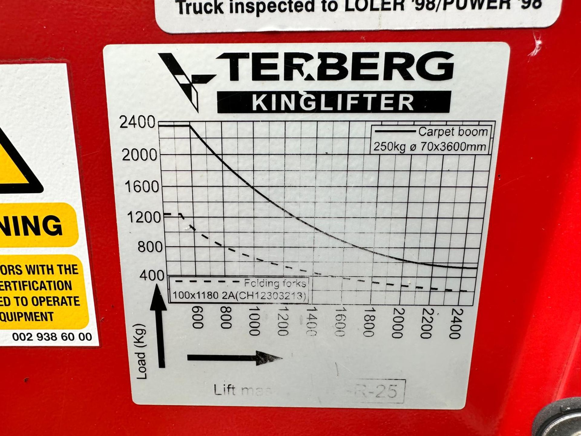 2014/64 Linde Terberg Kinglifter TKL-MC-1x3 Truck Mounted Forklift, Low And Genuine Hours!*PLUS VAT* - Image 4 of 9