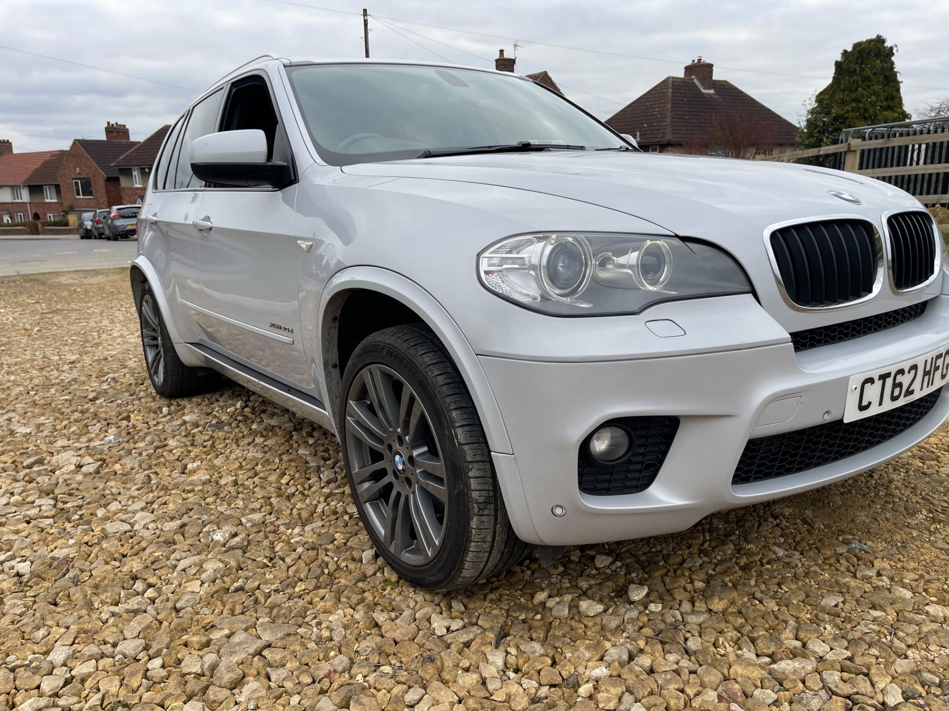 2012/62 BMW X5 XDRIVE30D M SPORT AUTO SILVER SUV ESTATE *NO VAT* - Image 2 of 7