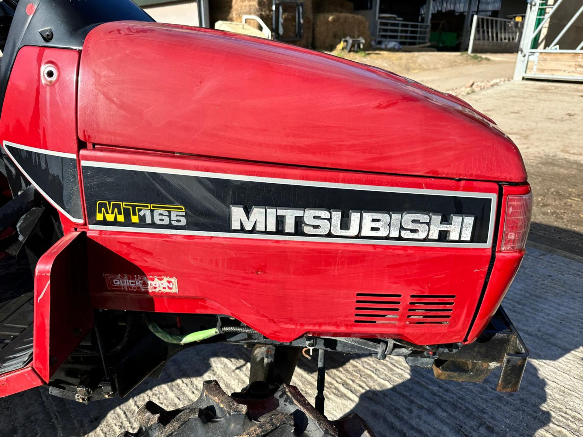 Mitsubishi MT165 4WD Compact Tractor, Runs And Drives, Showing A Low 563 Hours! *PLUS VAT* - Image 12 of 15
