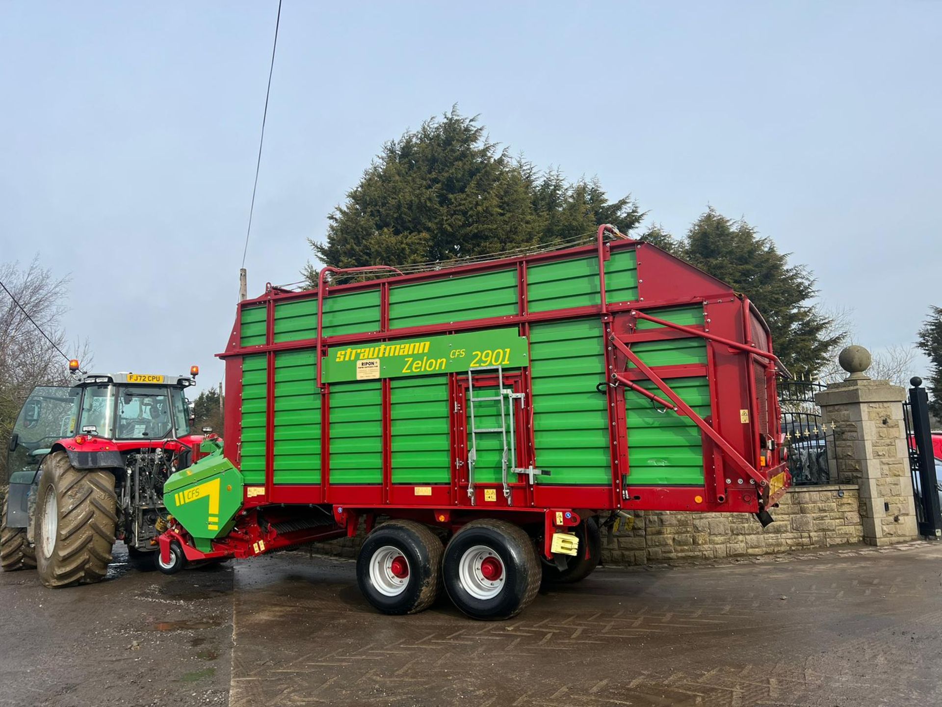 OPICO STRAUTMANN ZELON 2901 SELF LOADING FORAGE WAGON *PLUS VAT* - Image 2 of 26