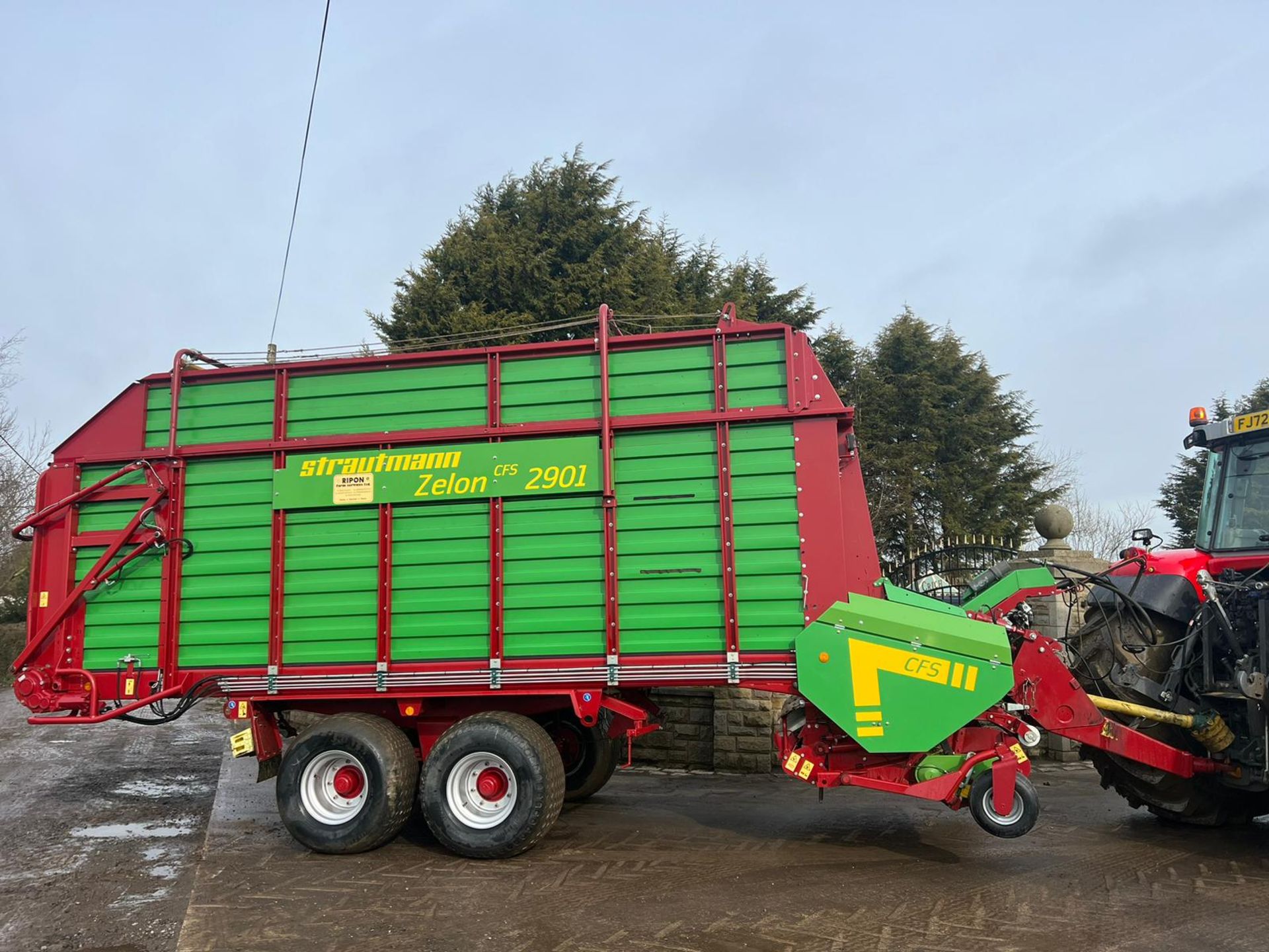 OPICO STRAUTMANN ZELON 2901 SELF LOADING FORAGE WAGON *PLUS VAT* - Image 3 of 26