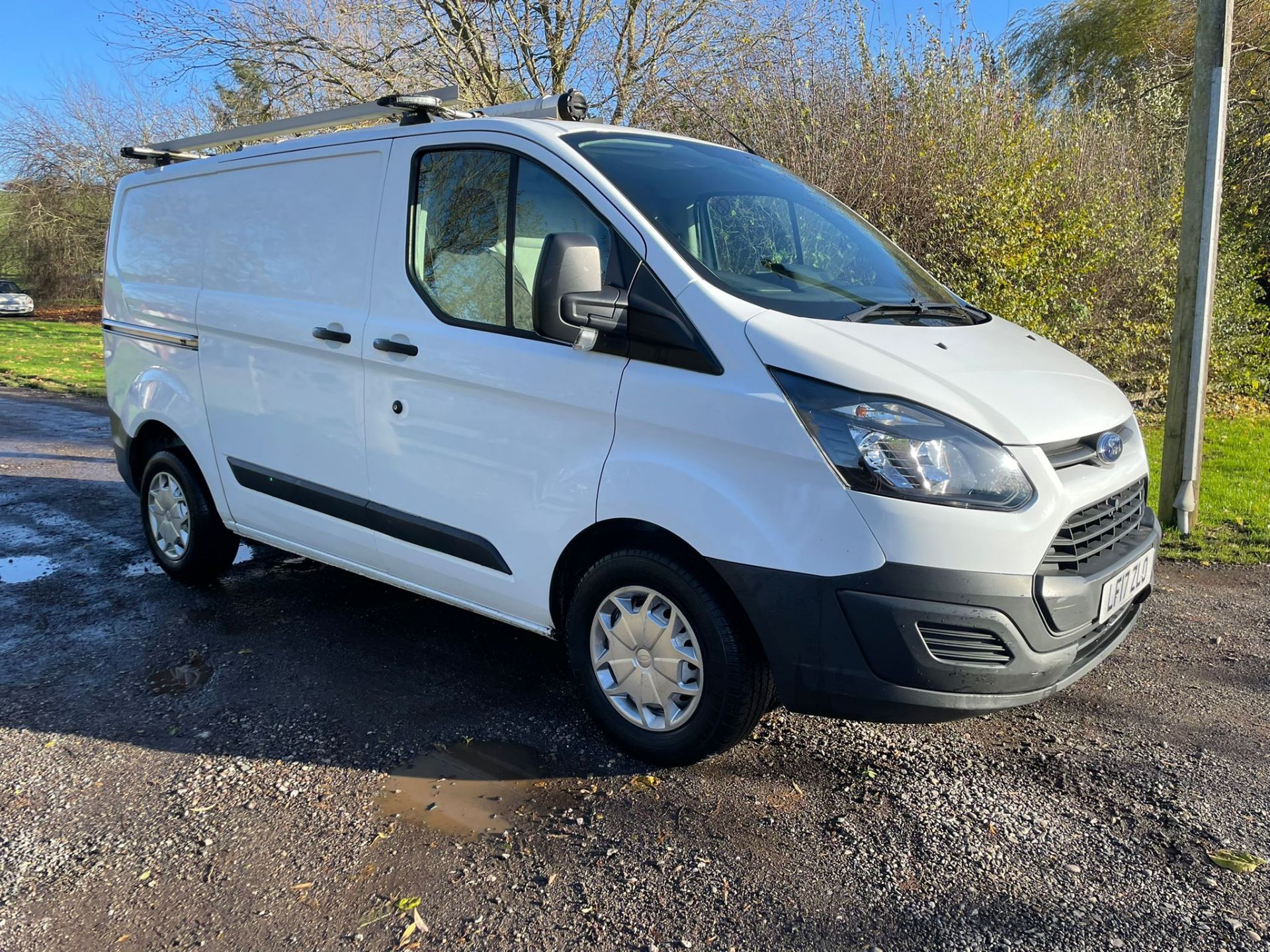 2017 FORD TRANSIT CUSTOM 310 WHITE PANEL VAN *PLUS VAT*