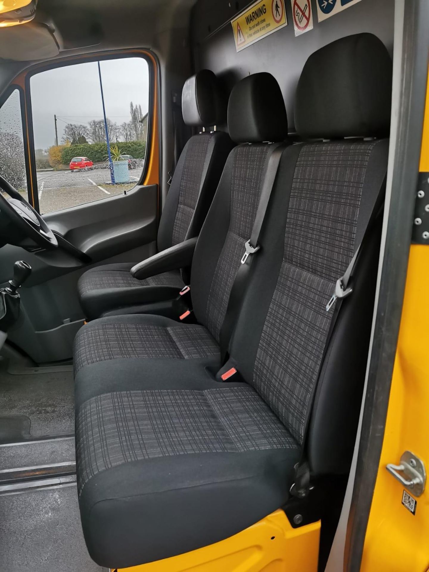 2017/67 REG MERCEDES-BENZ SPRINTER 314 CDI YELLOW DIESEL PANEL VAN, SHOWING 0 FORMER KEEPERS *NO VAT - Image 14 of 28