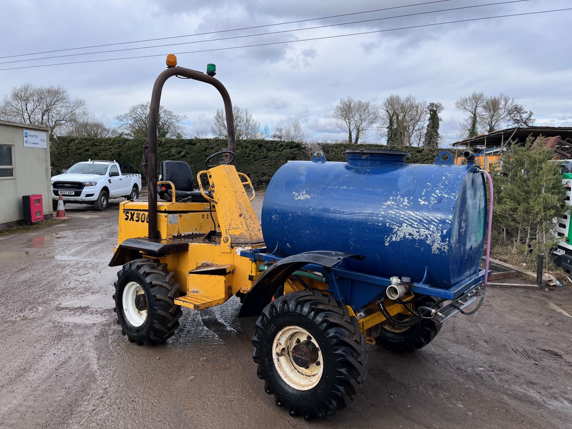 04 Barford dumper with water bowser DUST suppression unit on the front *PLUS VAT*