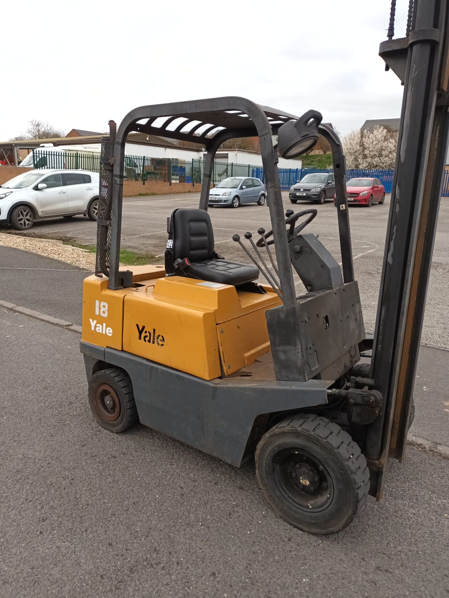 FRESH LOLER, READY FOR WORK! YALE 1.8 TON DIESEL FORKLIFT, RUNS, WORKS AND LIFTS *NO VAT* - Image 4 of 7