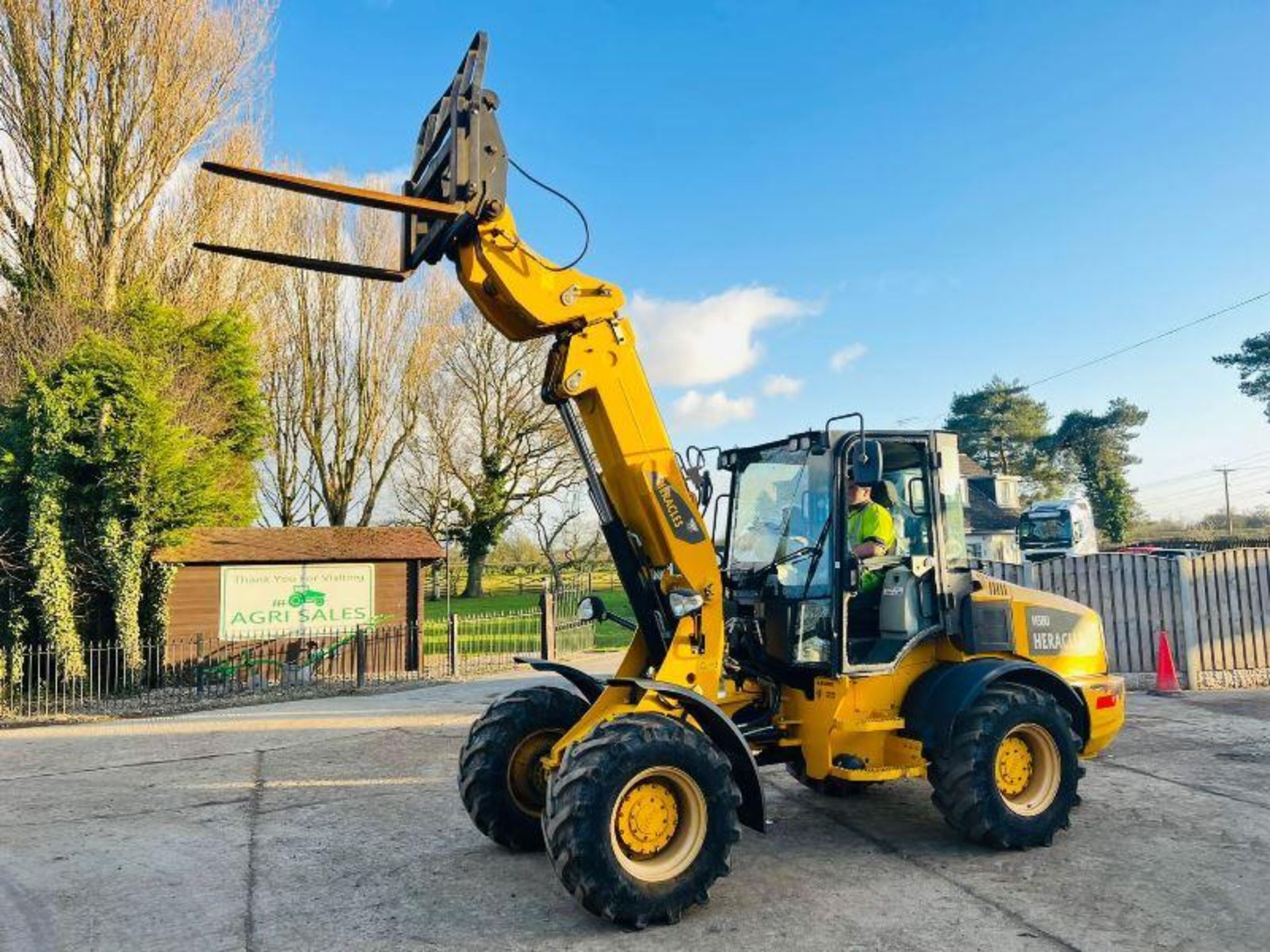 2019 HERACLES H580 4WD TELEHANDLER *PLUS VAT* - Image 8 of 20