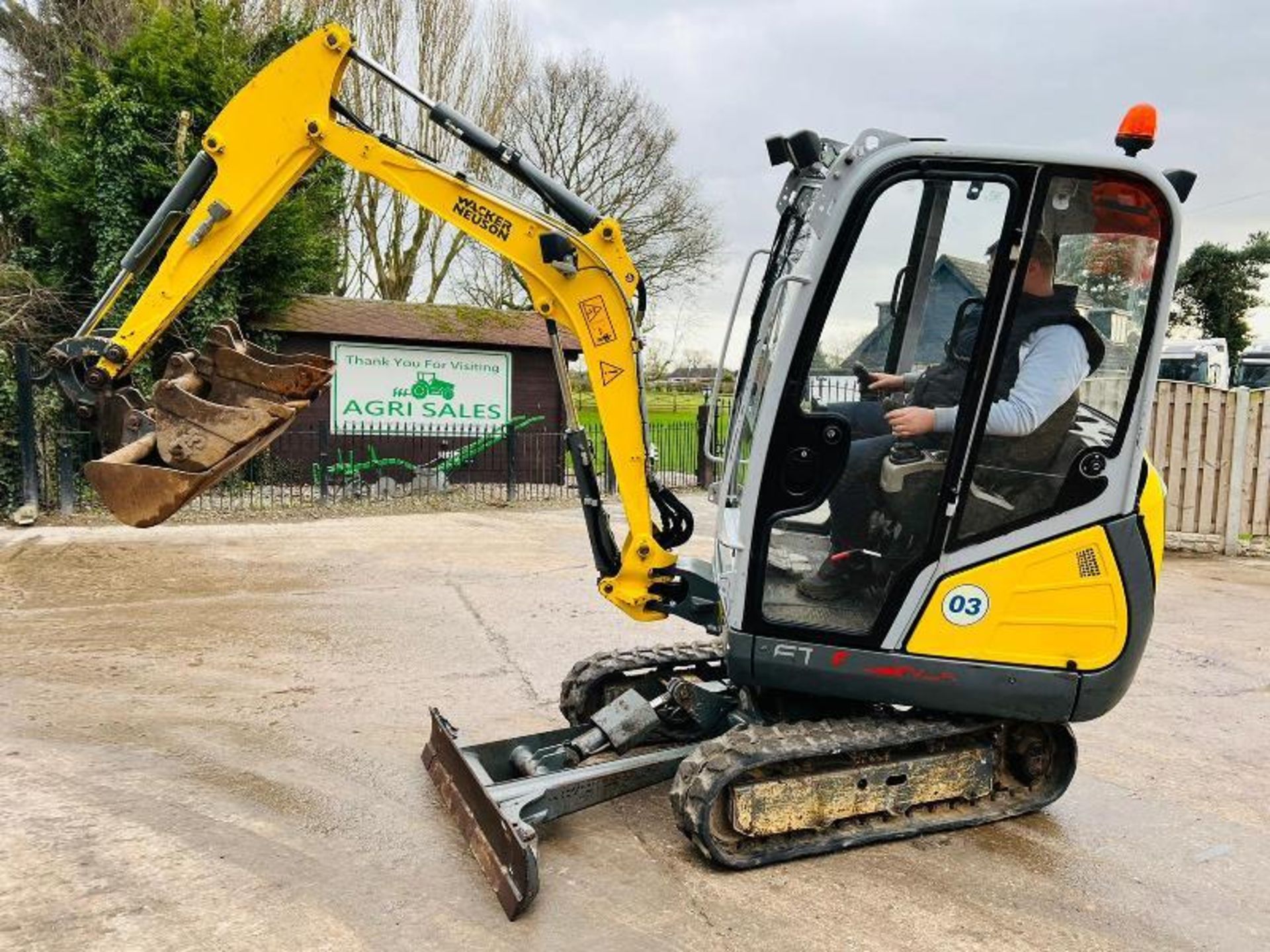 2020 WACKER NEUSON ET18 VDS EXCAVATOR *PLUS VAT* - Image 13 of 20