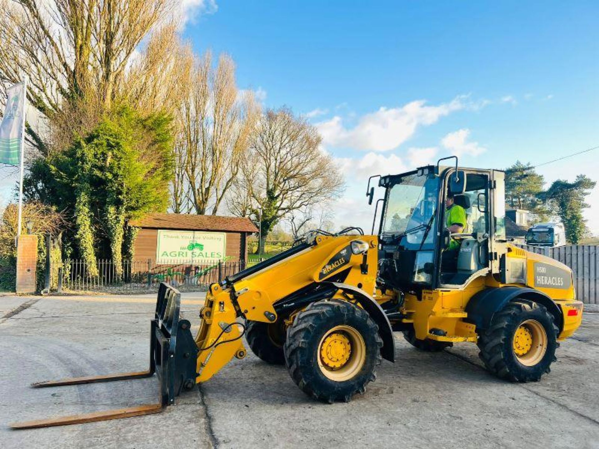 2019 HERACLES H580 4WD TELEHANDLER *PLUS VAT* - Image 15 of 20