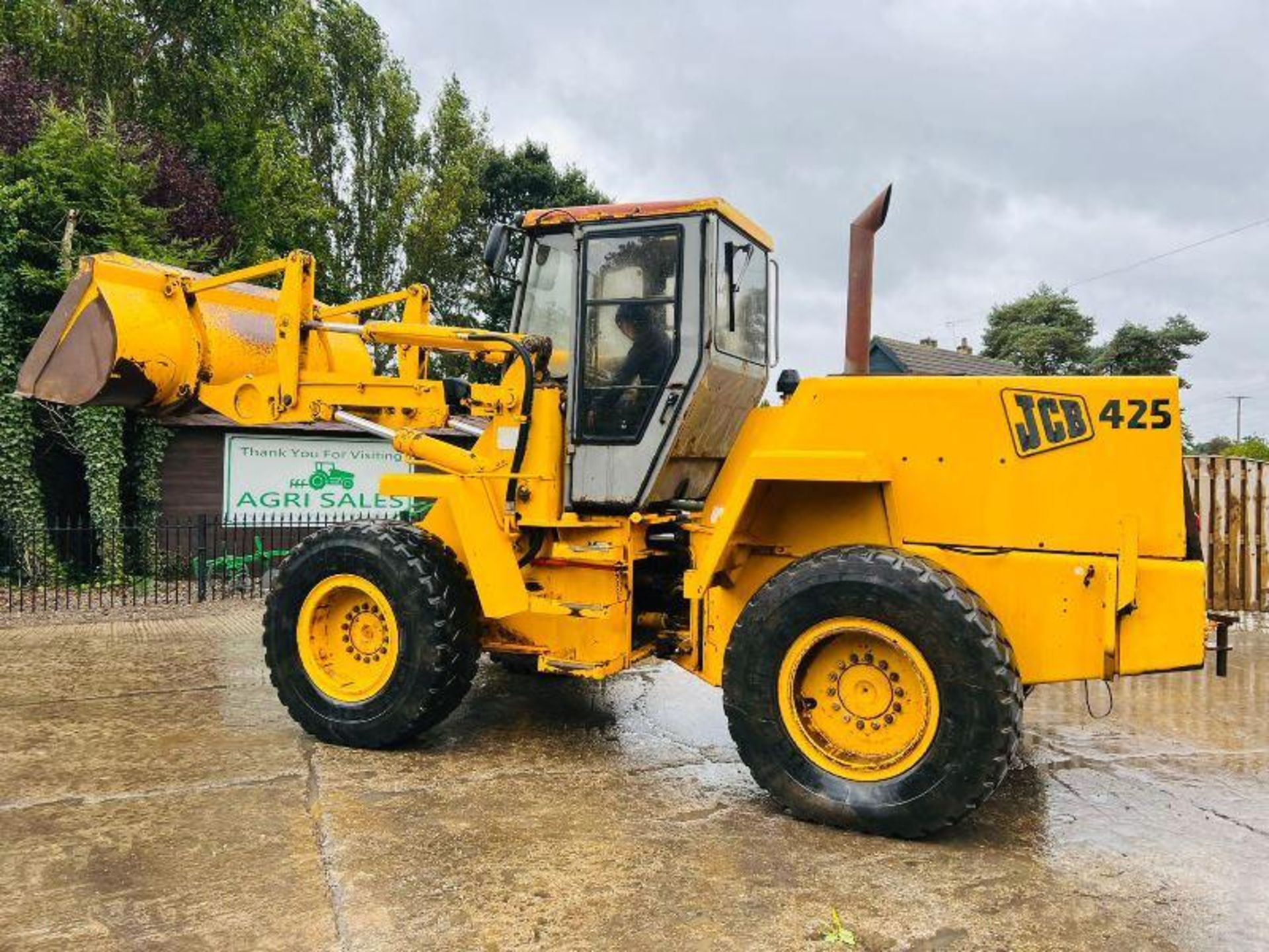 1989 JCB 425 4WD LOADING SHOVEL C/W BUCKET *PLUS VAT*