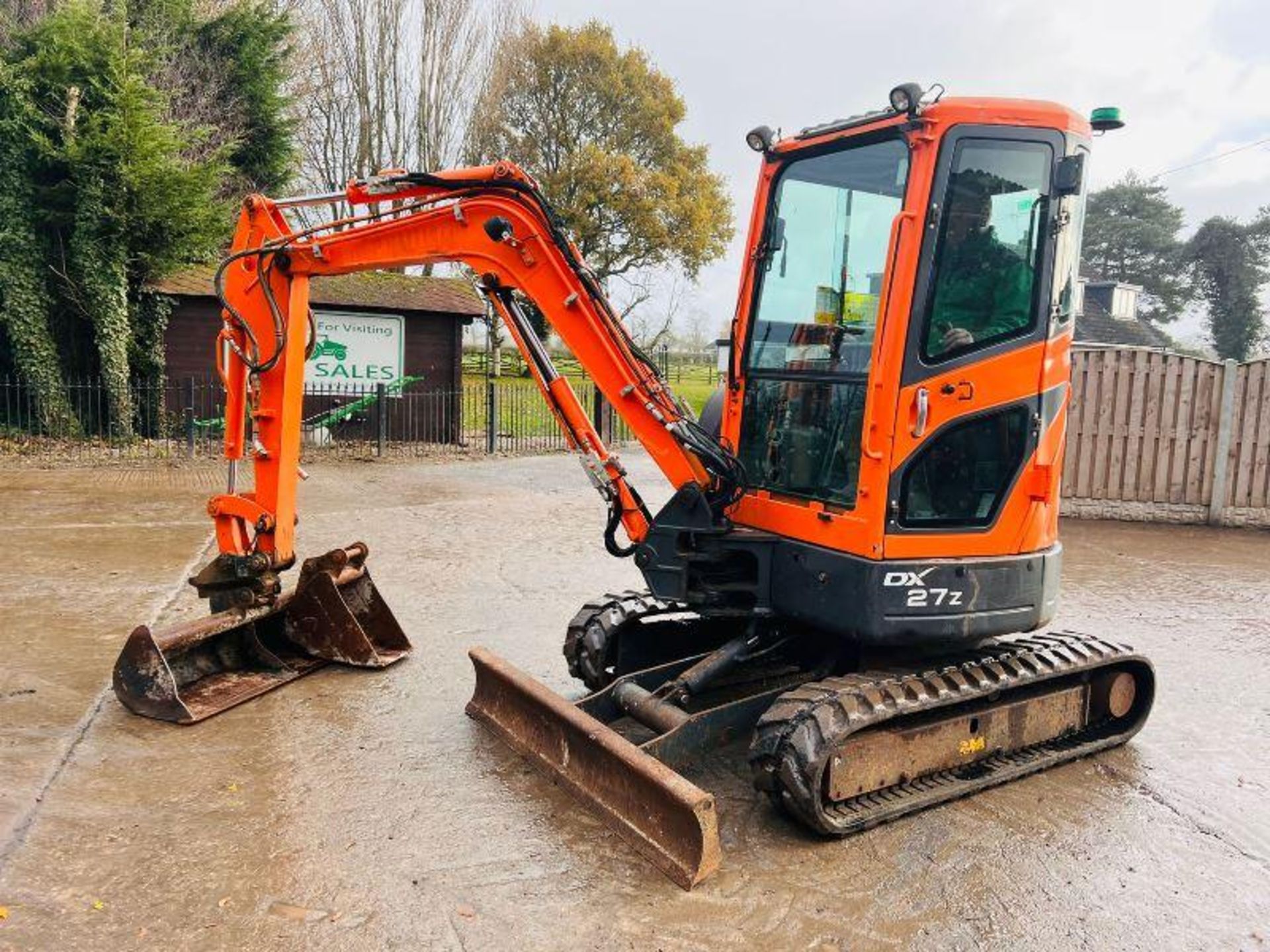 2016 DOOSAN DX27Z TRACKED EXCAVATOR *PLUS VAT* - Image 7 of 16