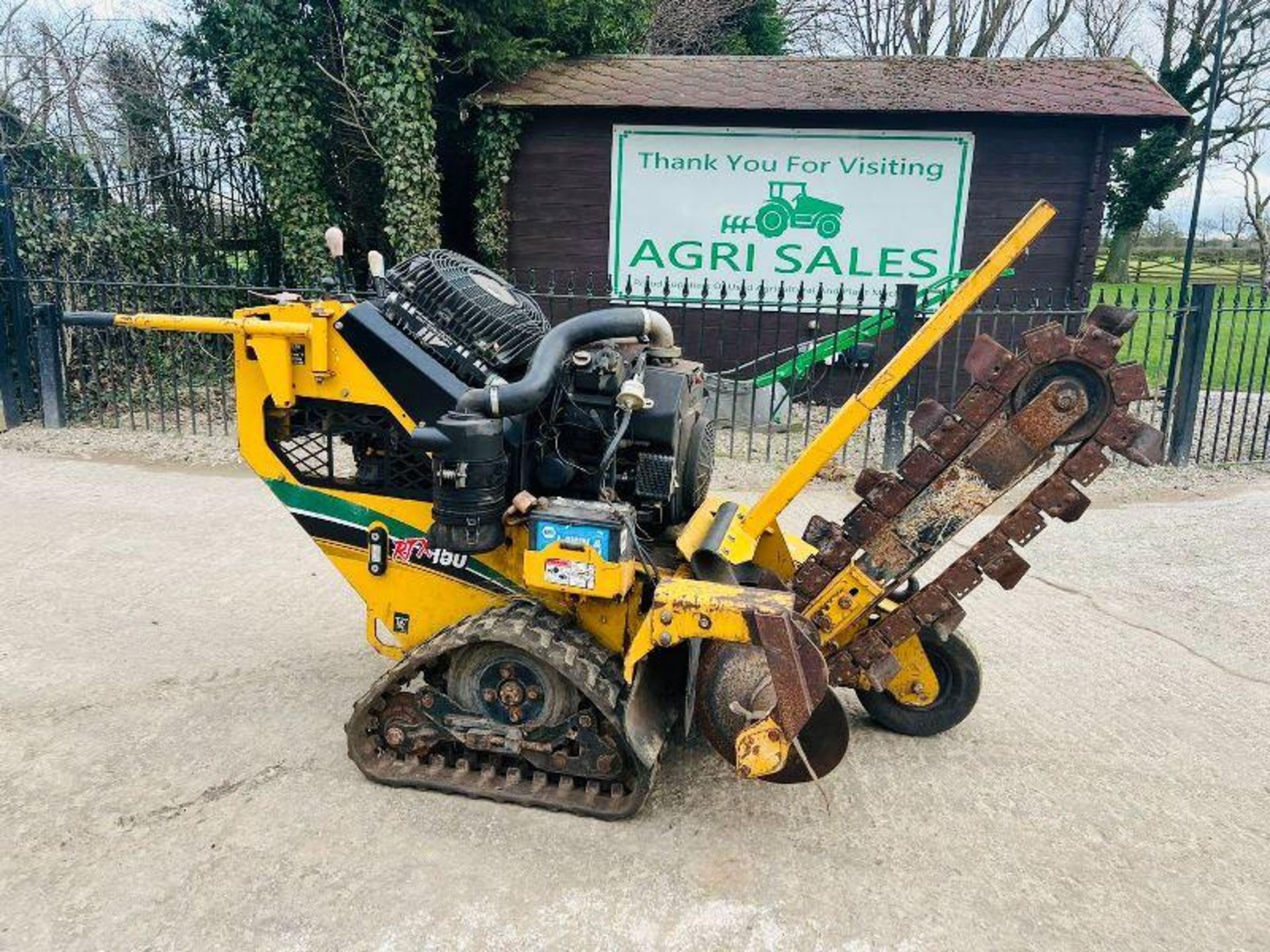 2015 VERMEER RTX450 PEDESTRIAN TRENCHER *PLUS VAT*