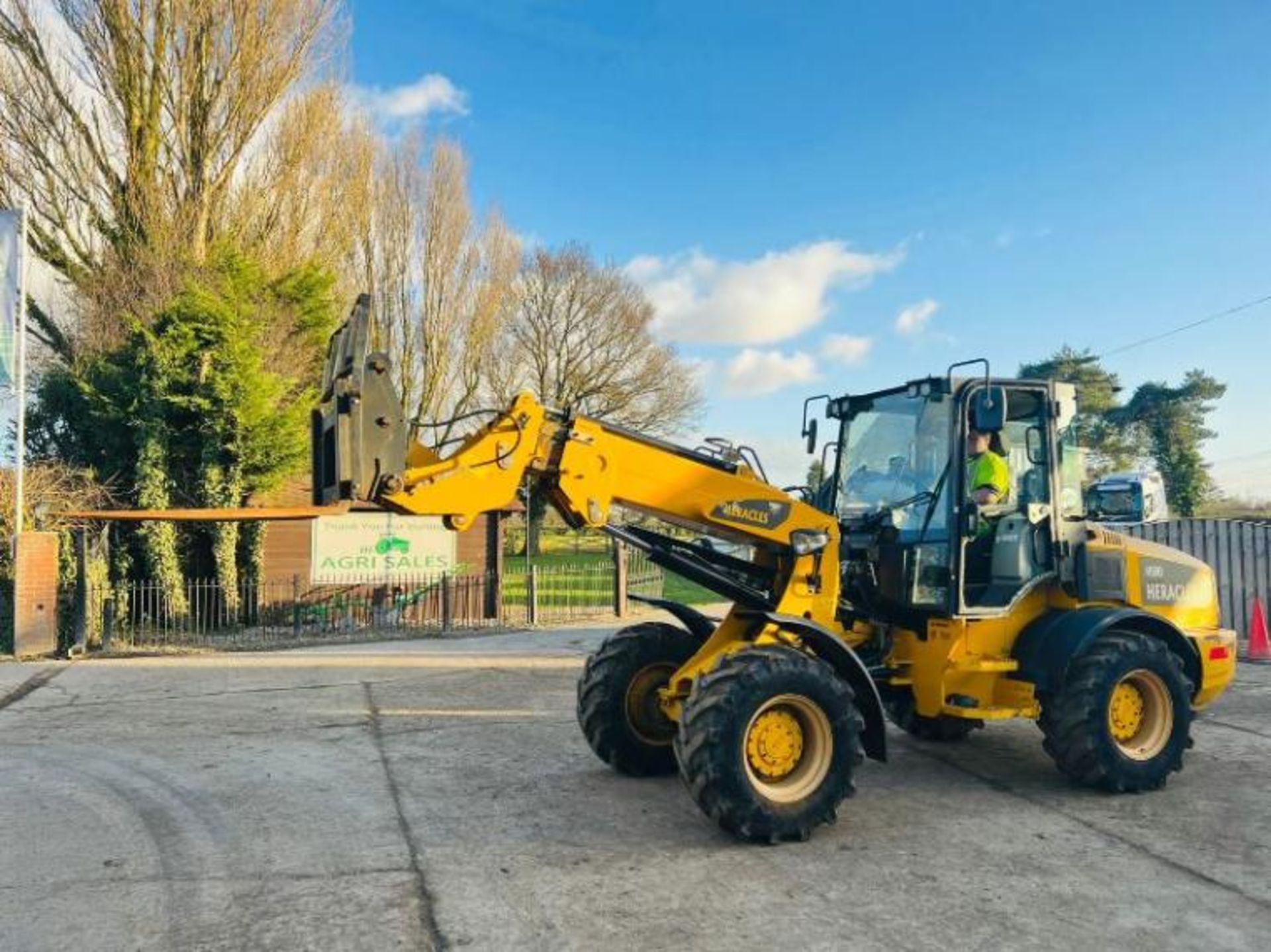 2019 HERACLES H580 4WD TELEHANDLER *PLUS VAT* - Image 5 of 20