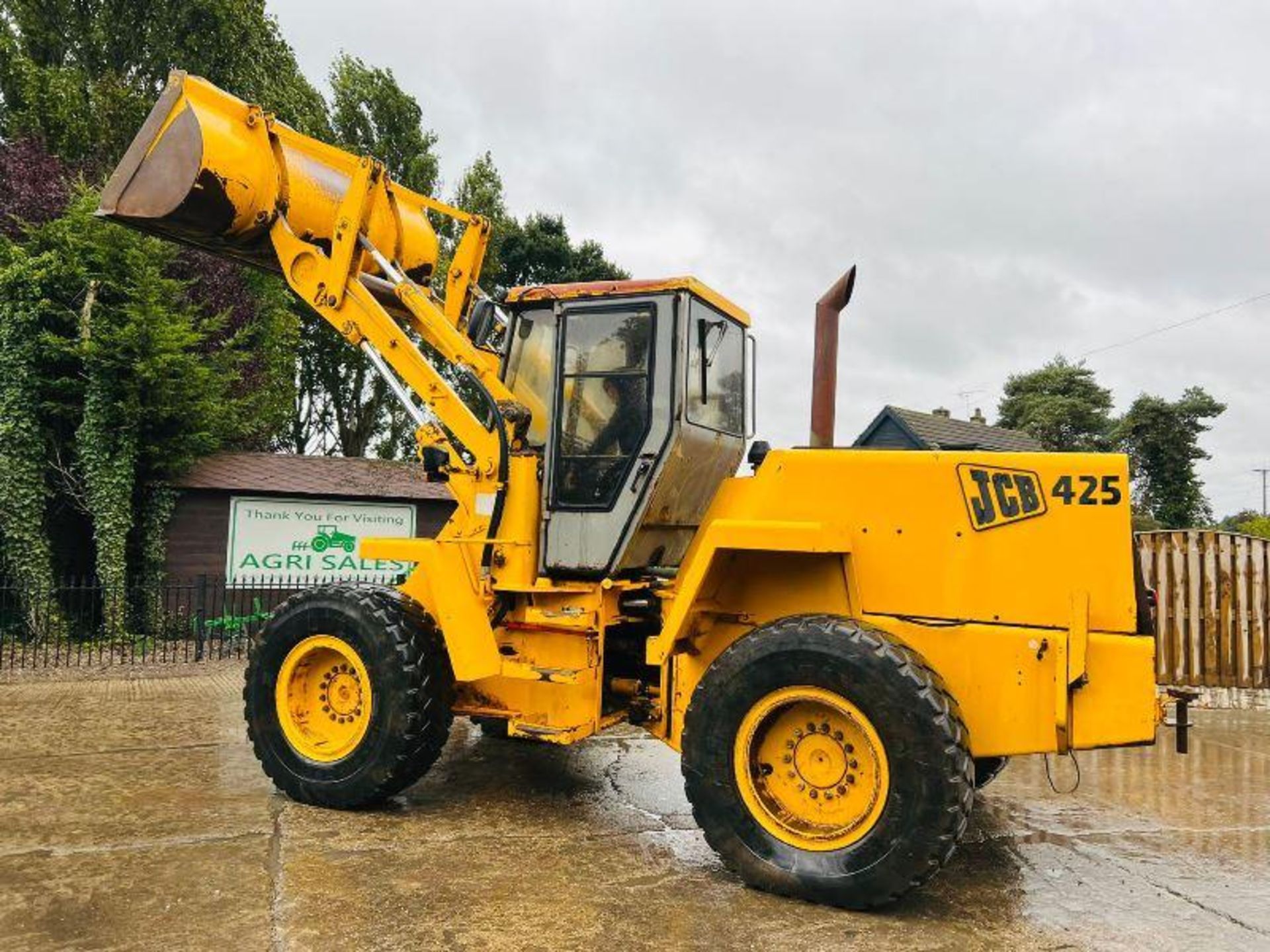 1989 JCB 425 4WD LOADING SHOVEL C/W BUCKET *PLUS VAT* - Image 3 of 18