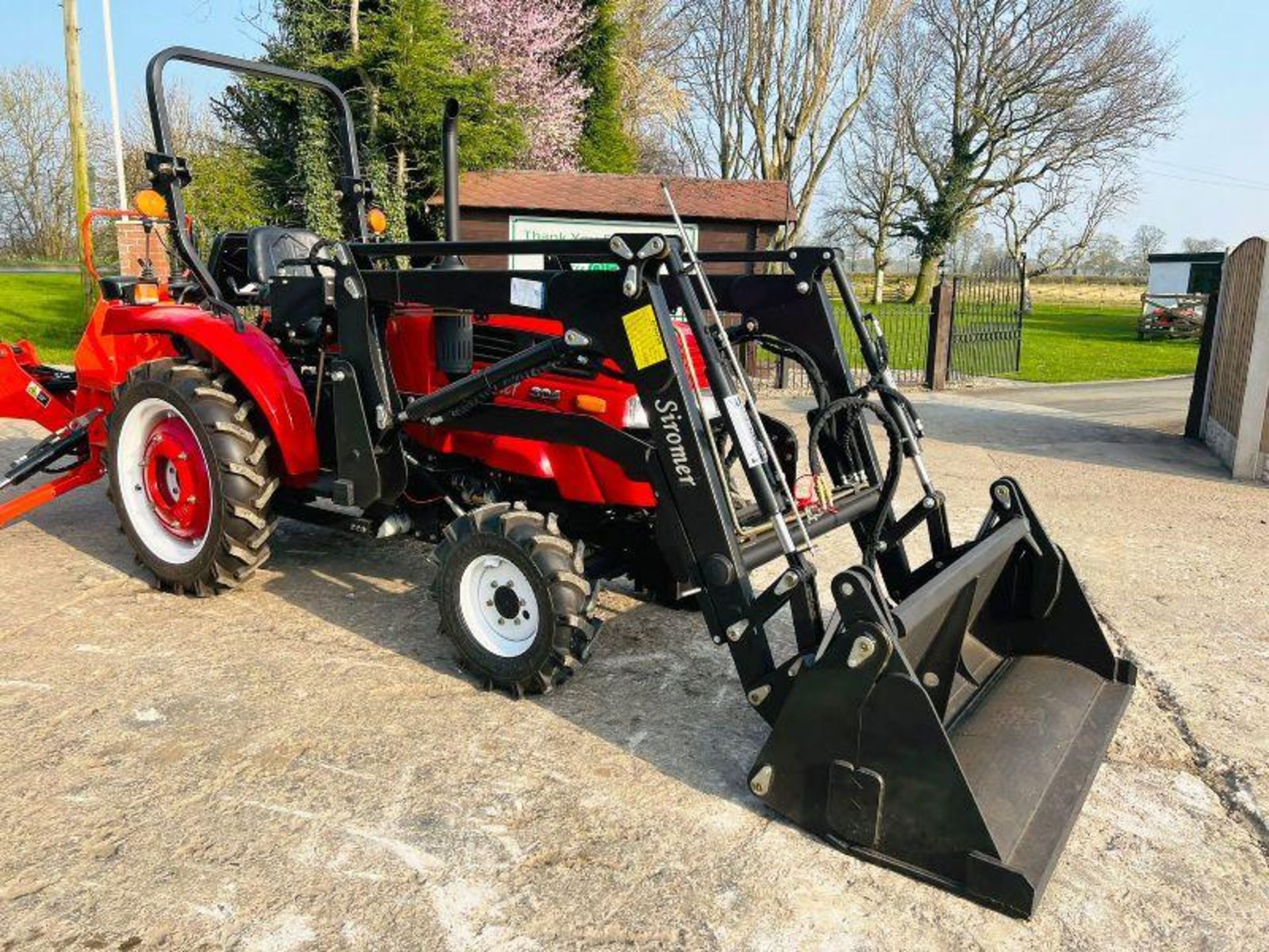 BRAND NEW 2023 SIROMER 304 4WD TRACTOR WITH LOADER & BACK ACTOR *PLUS VAT*