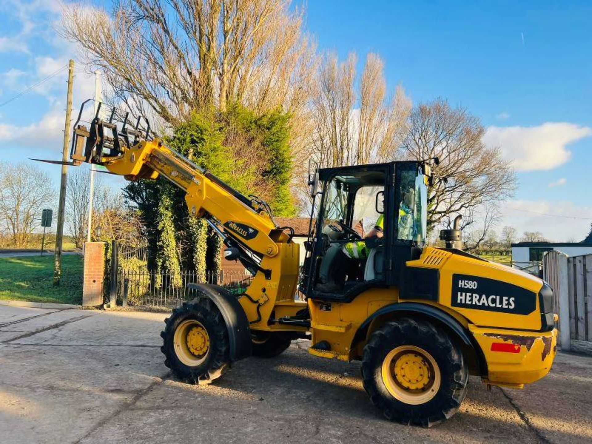 2019 HERACLES H580 4WD TELEHANDLER *PLUS VAT* - Image 7 of 20