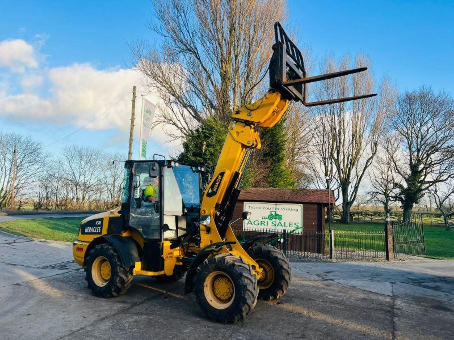 2019 HERACLES H580 4WD TELEHANDLER *PLUS VAT* - Image 13 of 20