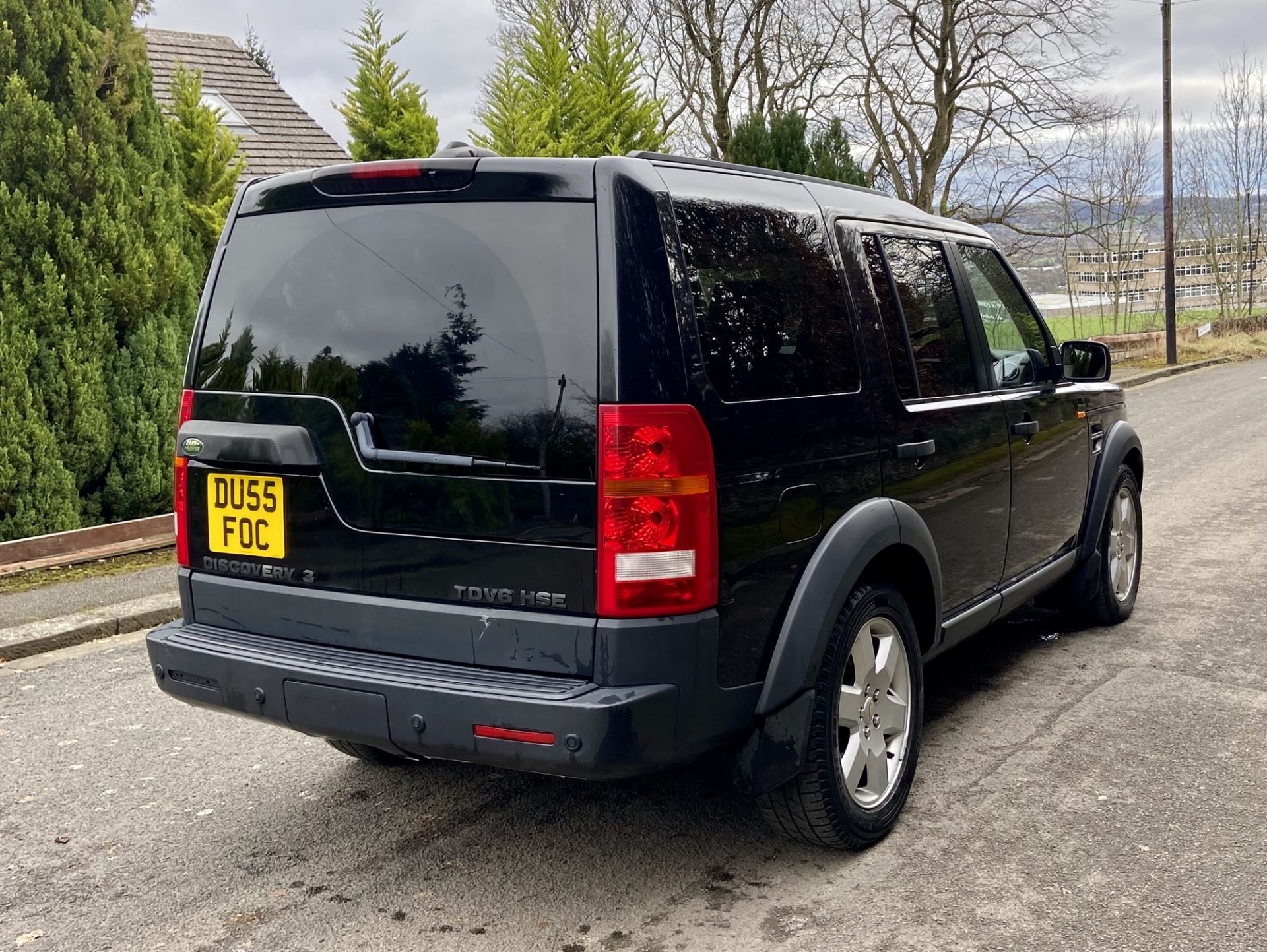 2005/55 LAND ROVER DISCOVERY 3 TDV6 AUTO BLACK SUV ESTATE *NO VAT* - Image 7 of 13