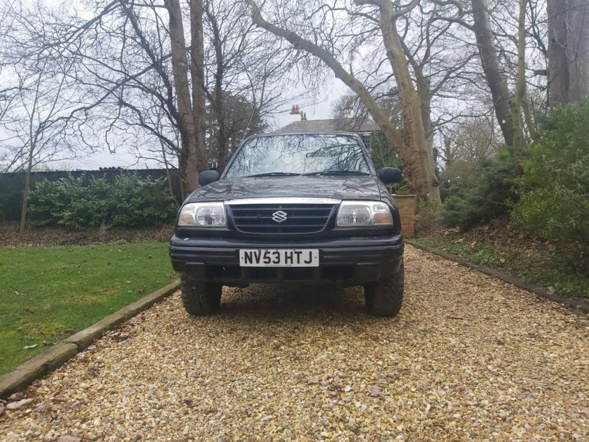 2003 SUZUK 4x4 GRAND VITARA BLACK AND SILVER PICKUP *NO VAT* - Image 3 of 9