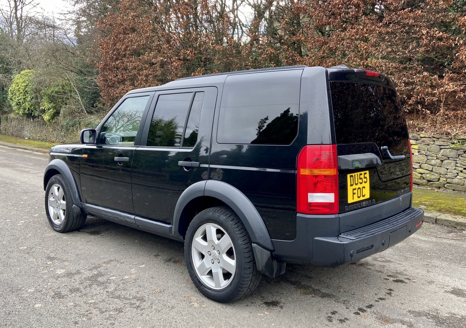 2005/55 LAND ROVER DISCOVERY 3 TDV6 AUTO BLACK SUV ESTATE *NO VAT* - Image 6 of 13