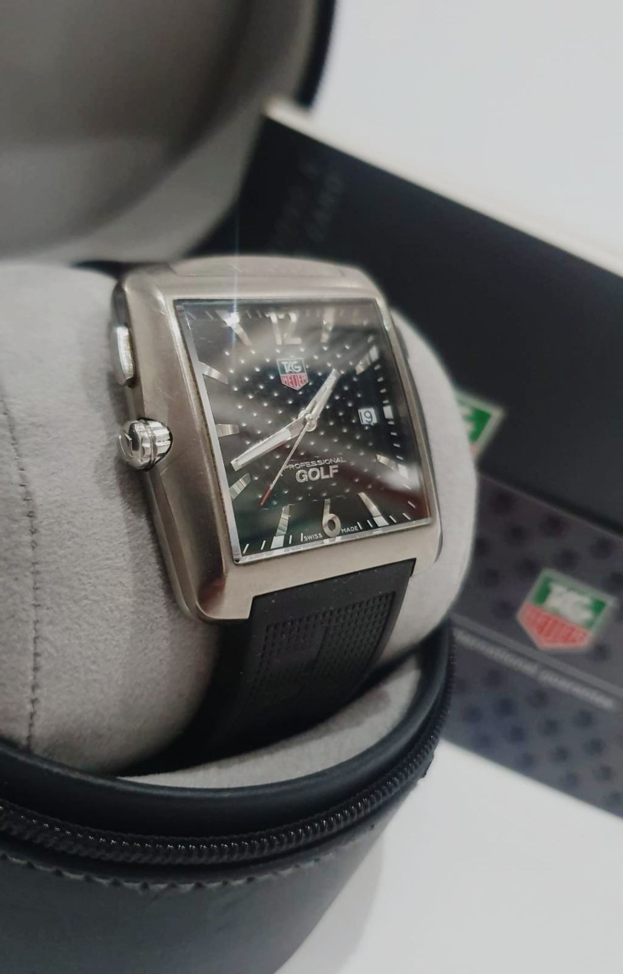 TAG HEUER GOLF TIGER WOODS LIMITED EDITION MENS WATCH, BOXED *NO VAT* - Image 4 of 12