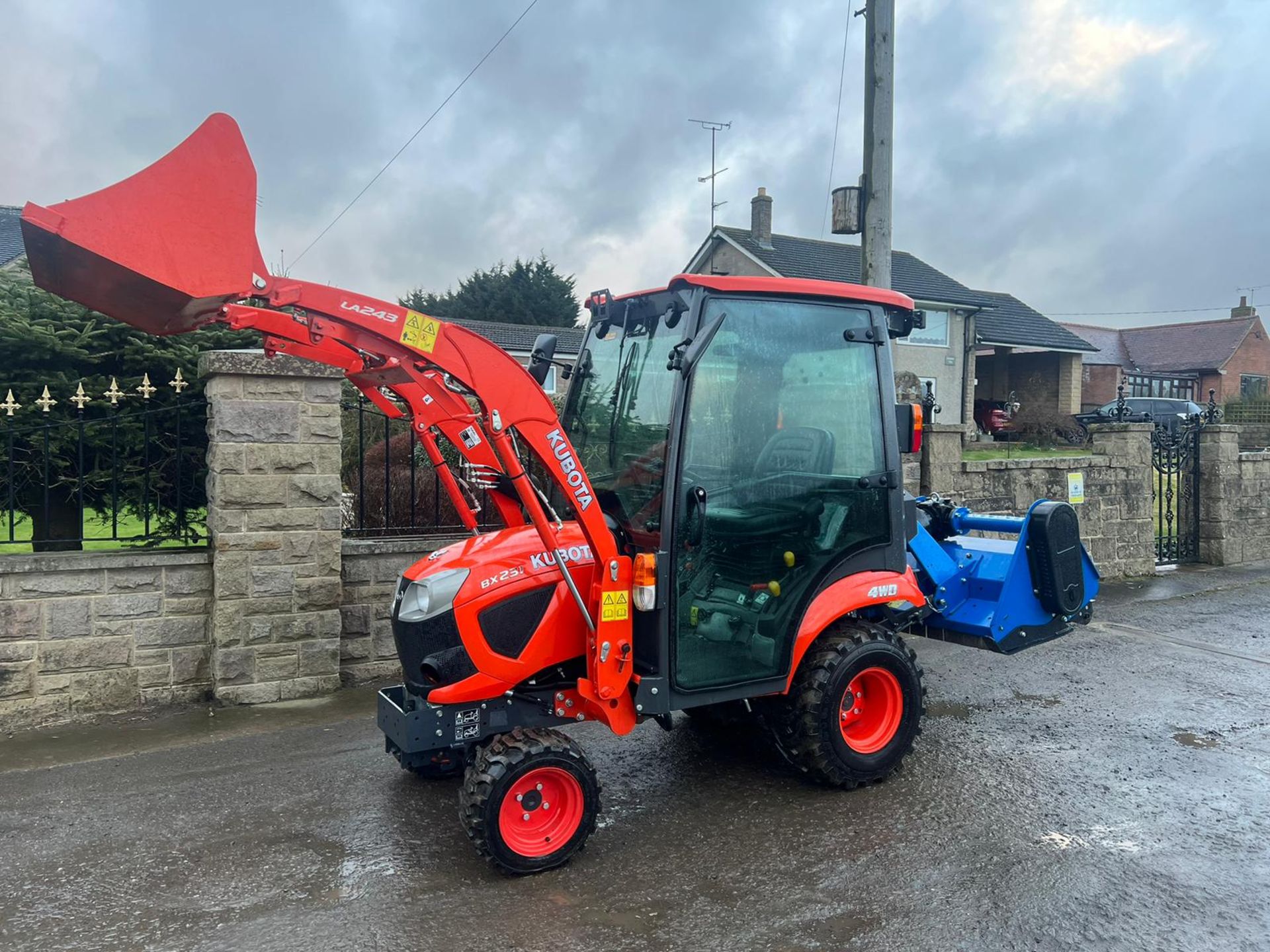 Ex Demo like New Kubota BX231 23HP 4WD Compact Tractor *PLUS VAT* - Image 7 of 22