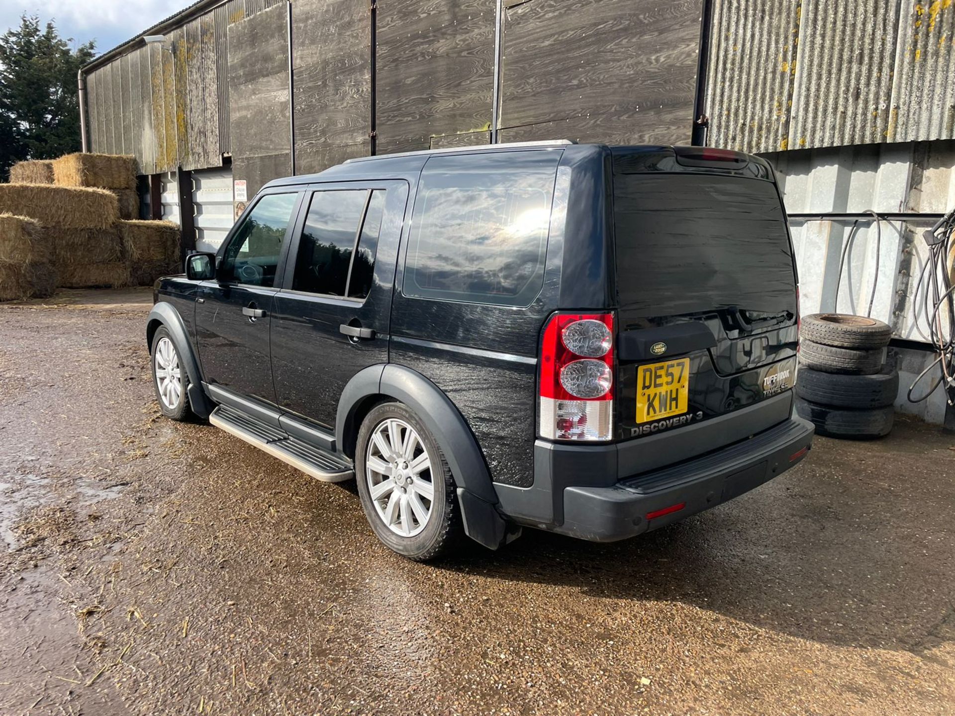 2007 LAND ROVER DISCOVERY TDV6 SE A BLACK SUV ESTATE *NO VAT* - Image 3 of 11