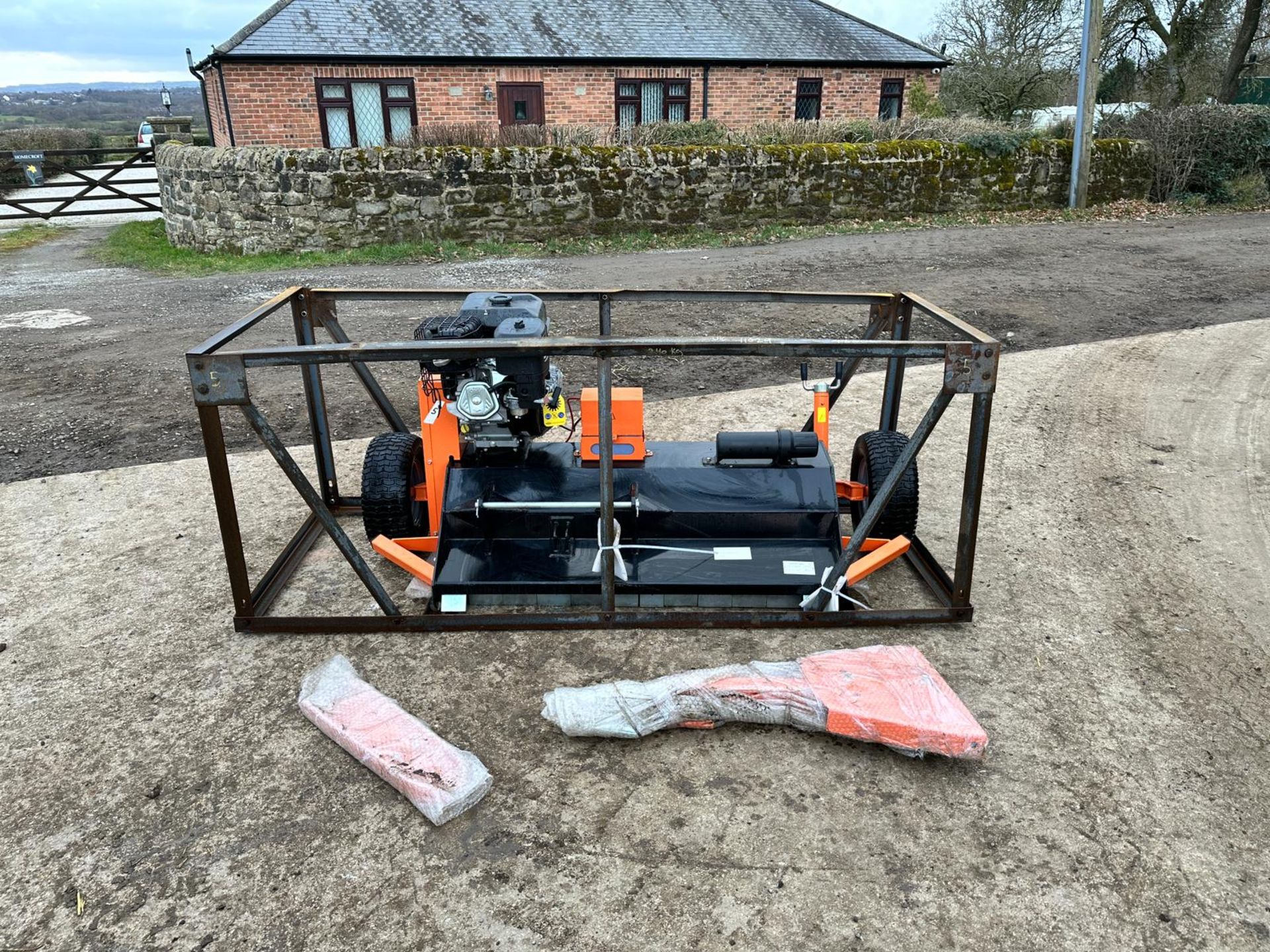 New And Unused Hardlife 1.2 Metre ATV Flail Mower With Briggs And Stratton Engine *PLUS VAT* - Image 2 of 13