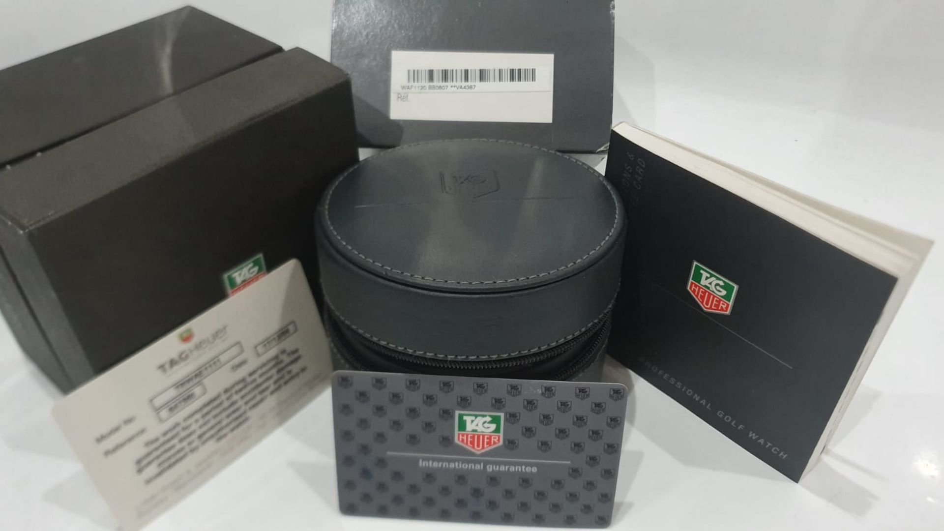 TAG HEUER GOLF TIGER WOODS LIMITED EDITION MENS WATCH, BOXED *NO VAT* - Image 9 of 12