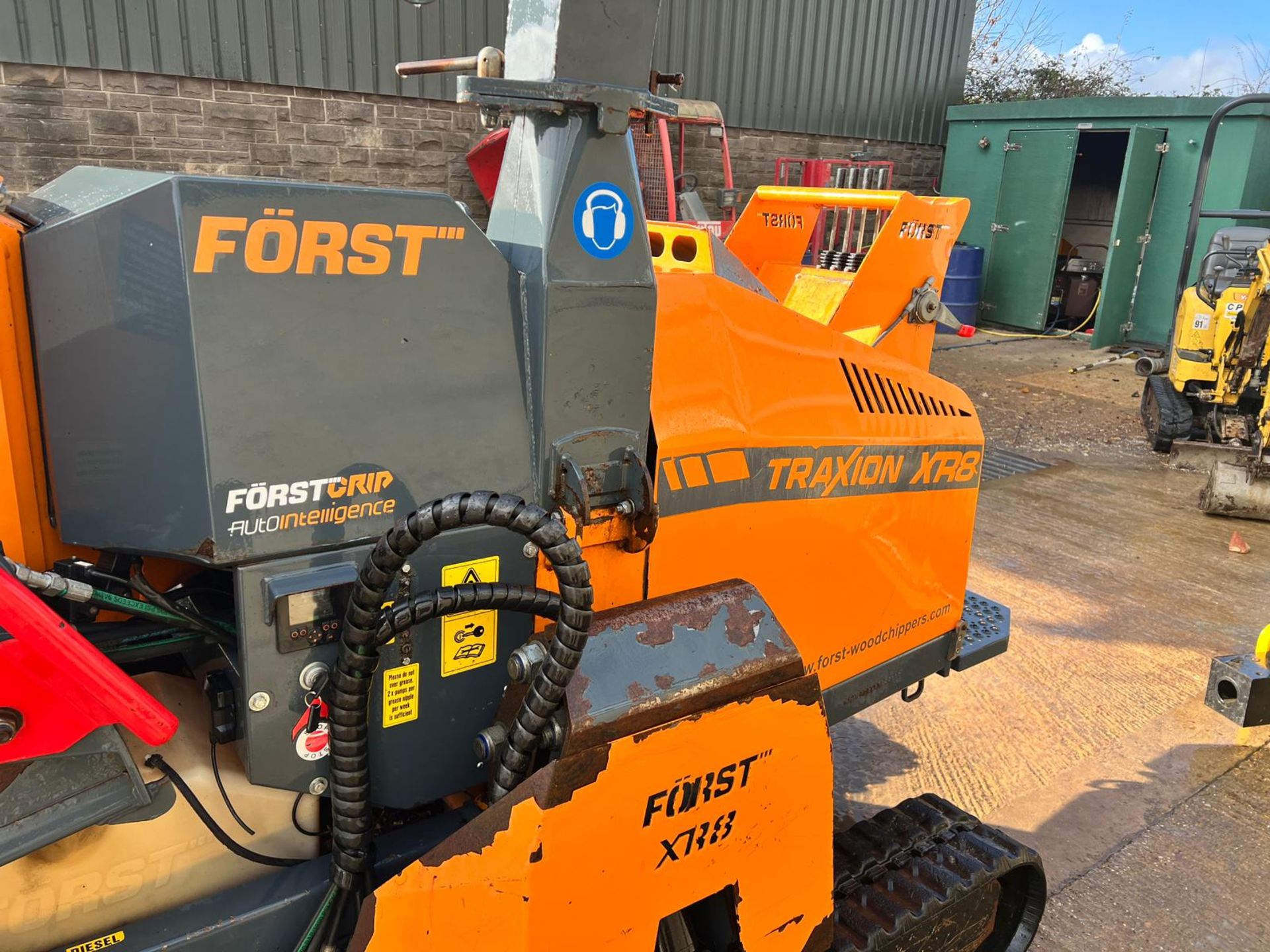 2015 Forst XR8D Traxion 8” Hydraulic Lift Diesel Wood Chipper With Winch *PLUS VAT* - Image 18 of 26